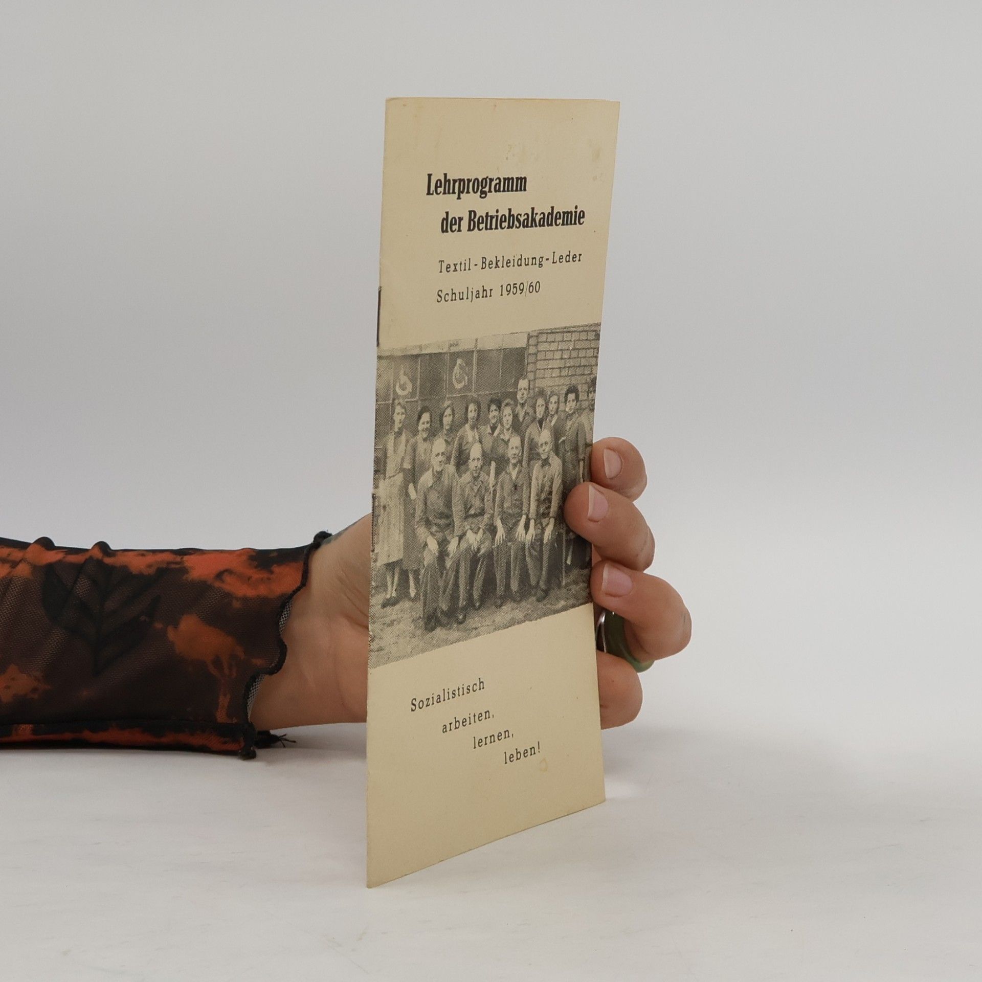 kolektiv Lehrprogramm der Betriebsakademie