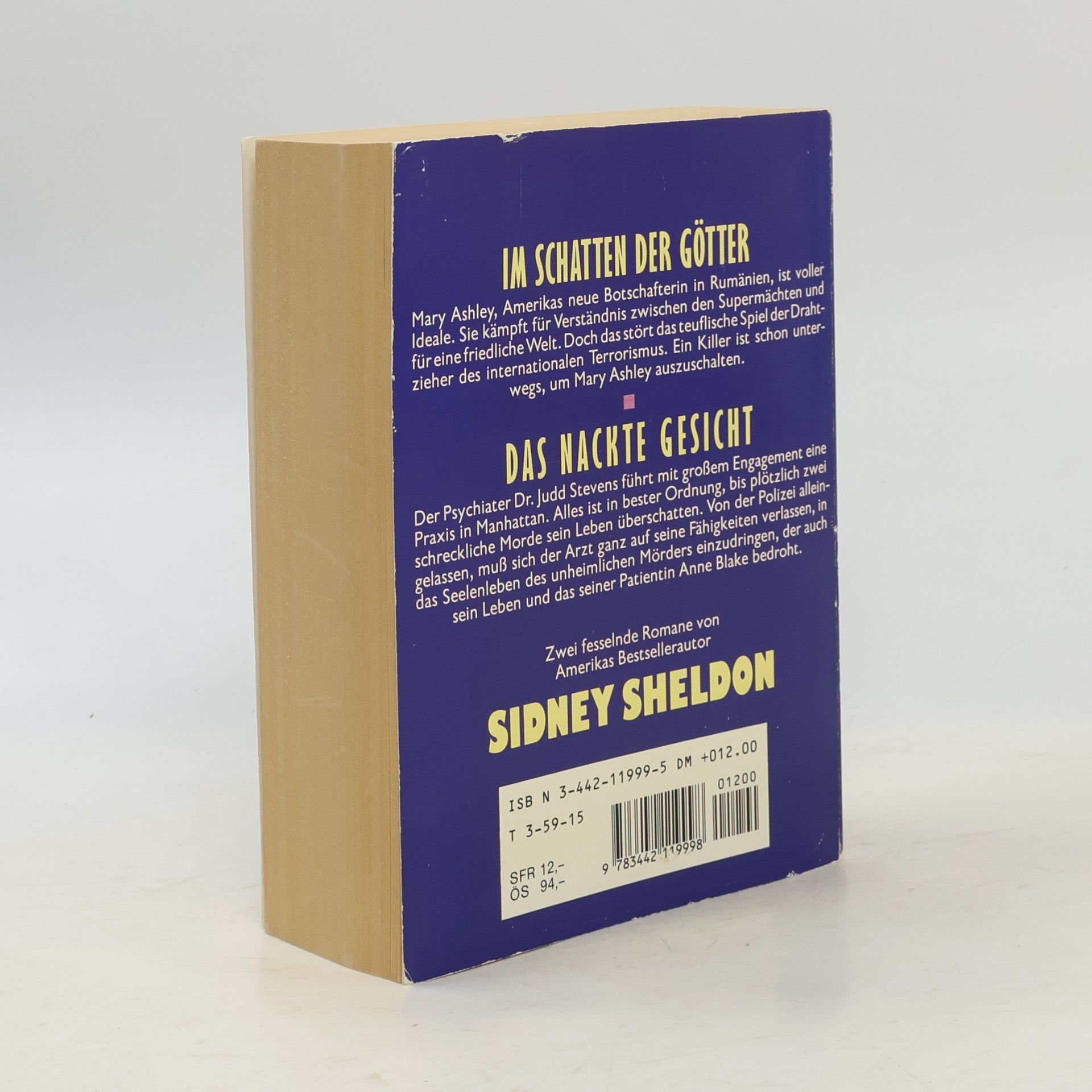 Sidney Sheldon Im Schatten der Götter