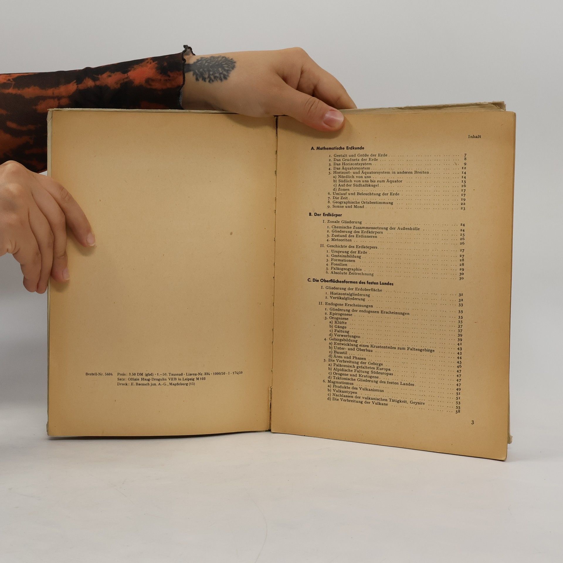 Hans Weber Lehrbuch der Erdkunde