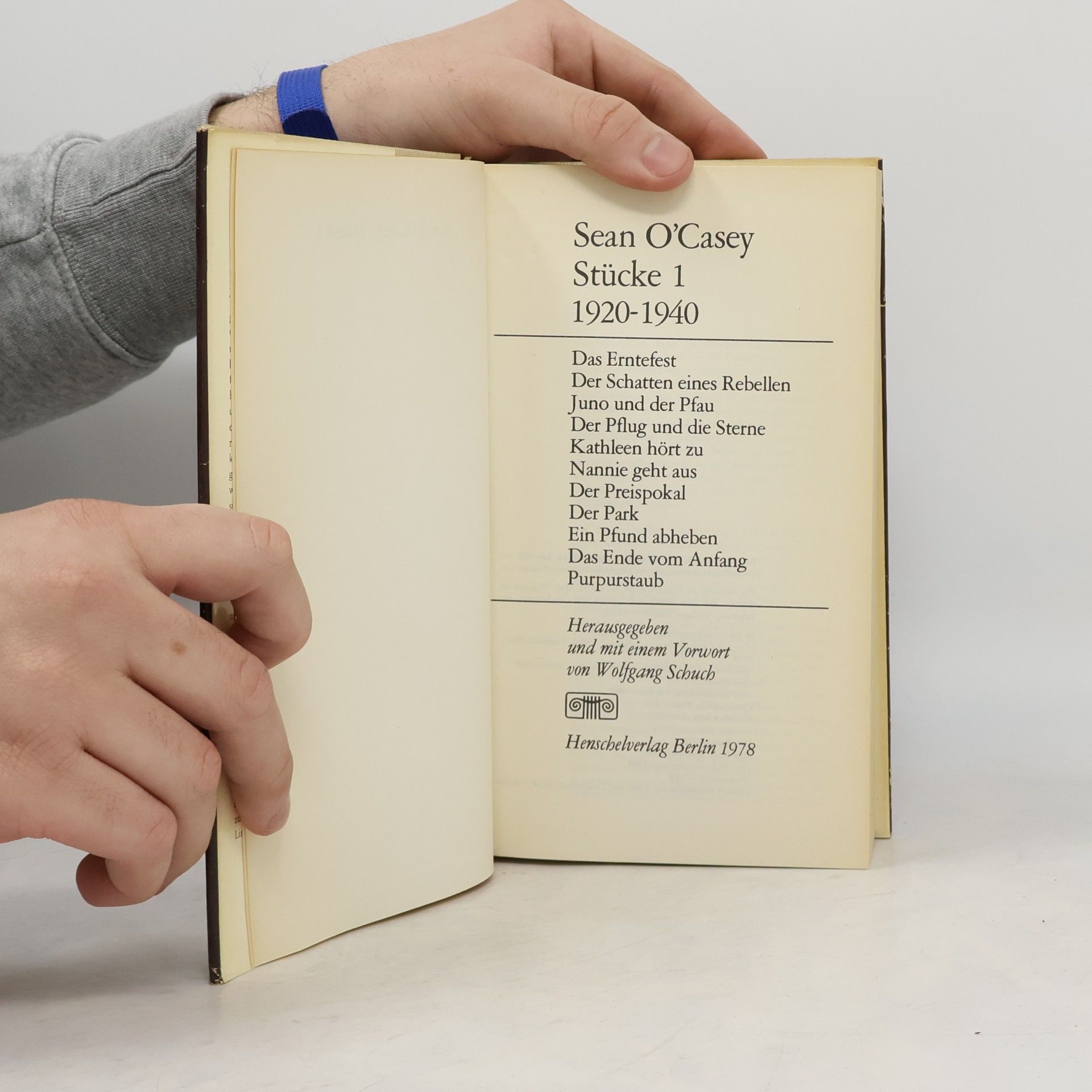 Seán O'Casey Sean O´Casey. Stücke 1