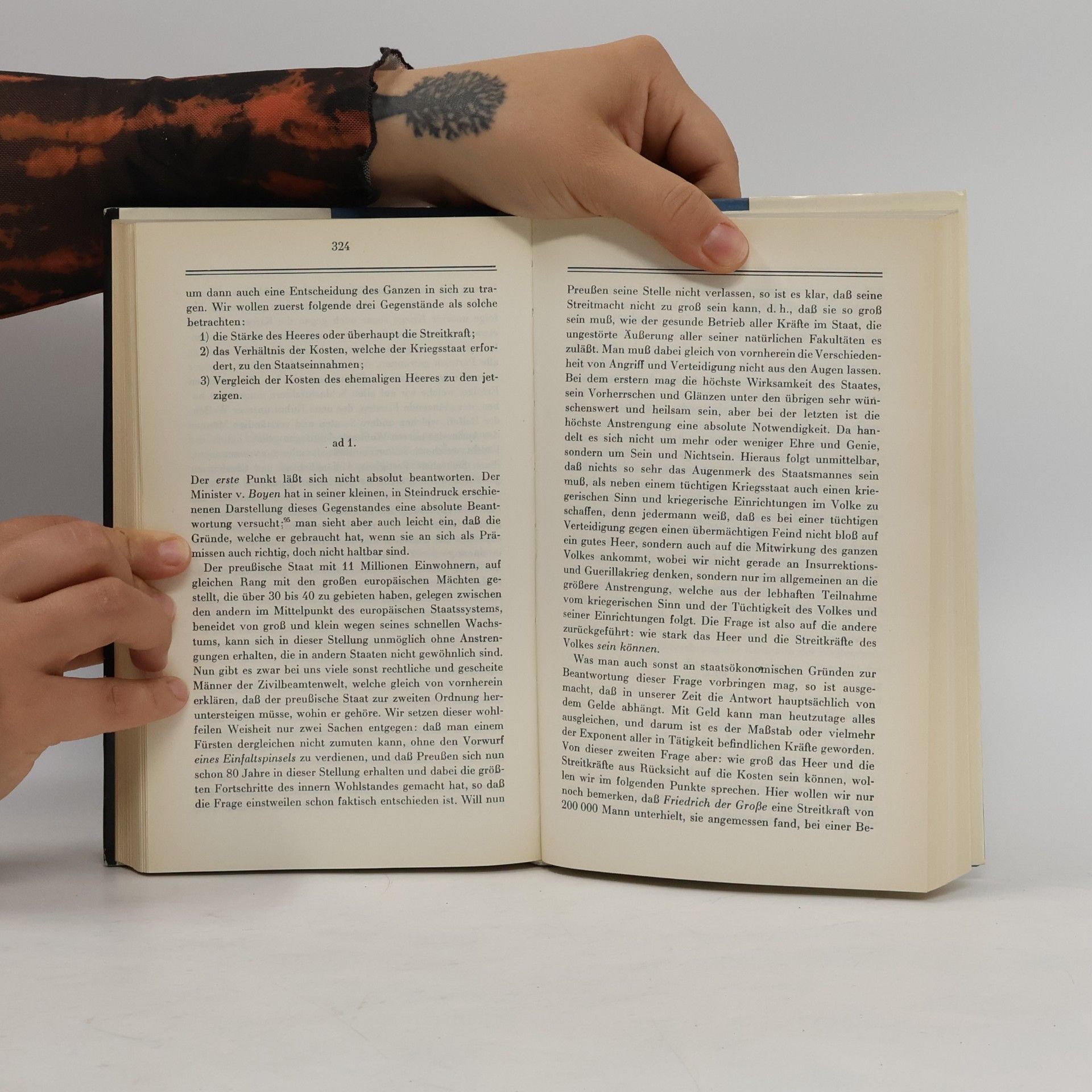 Clausewitz Ausgewählte militärische Schriften