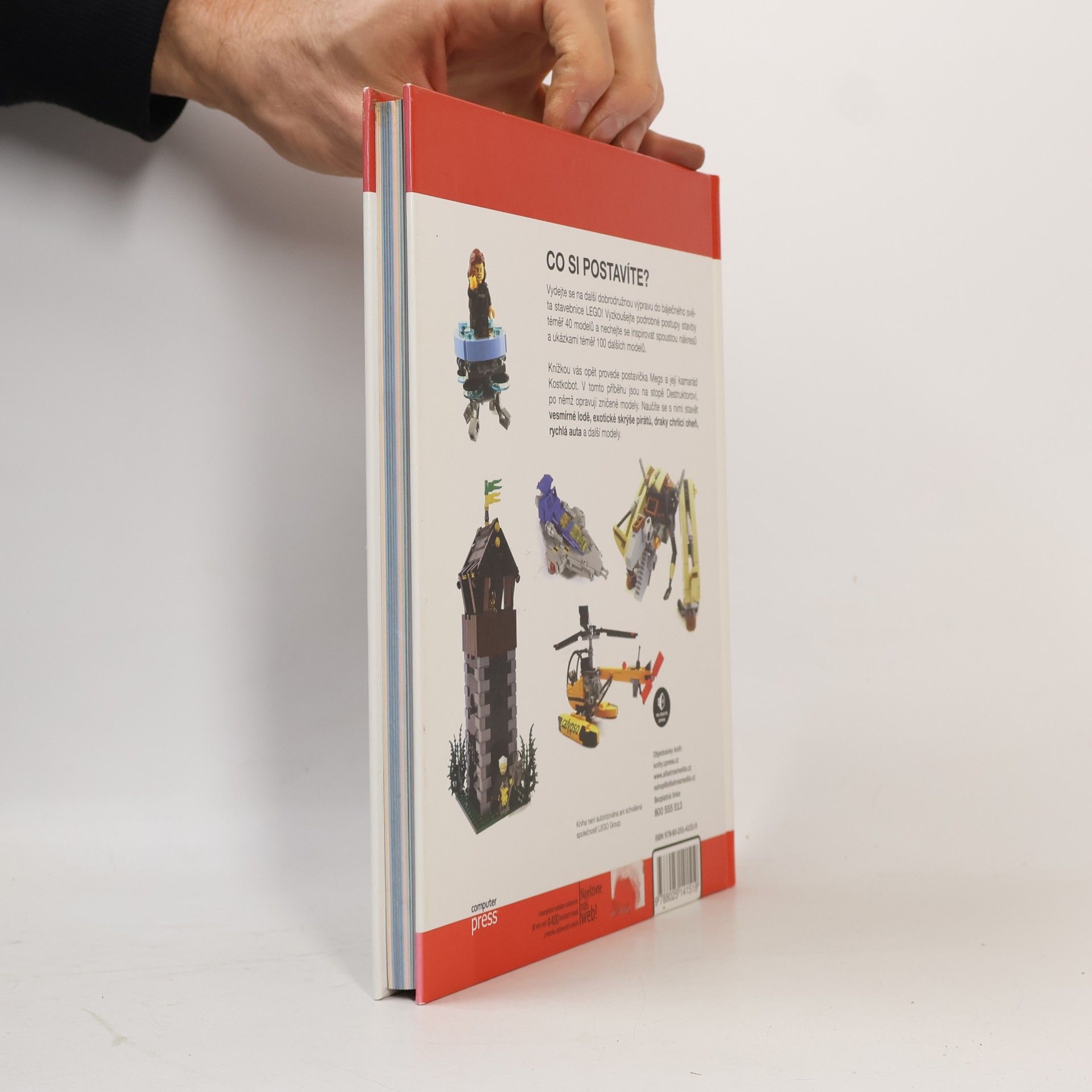 Megan Rothrock LEGO - cesta za dobrodružstvím: Vesmírné lodě, piráti, draci a další!