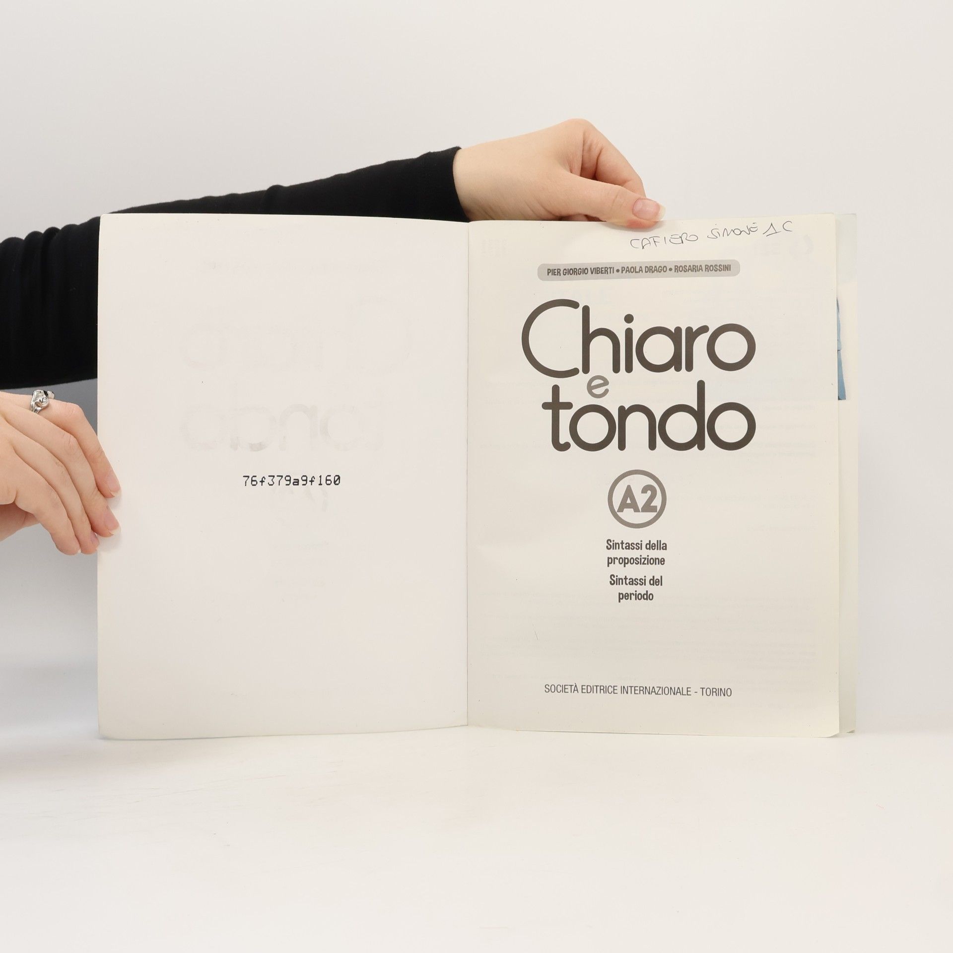 Pier Giorgio Viberti Chiaro e tondo