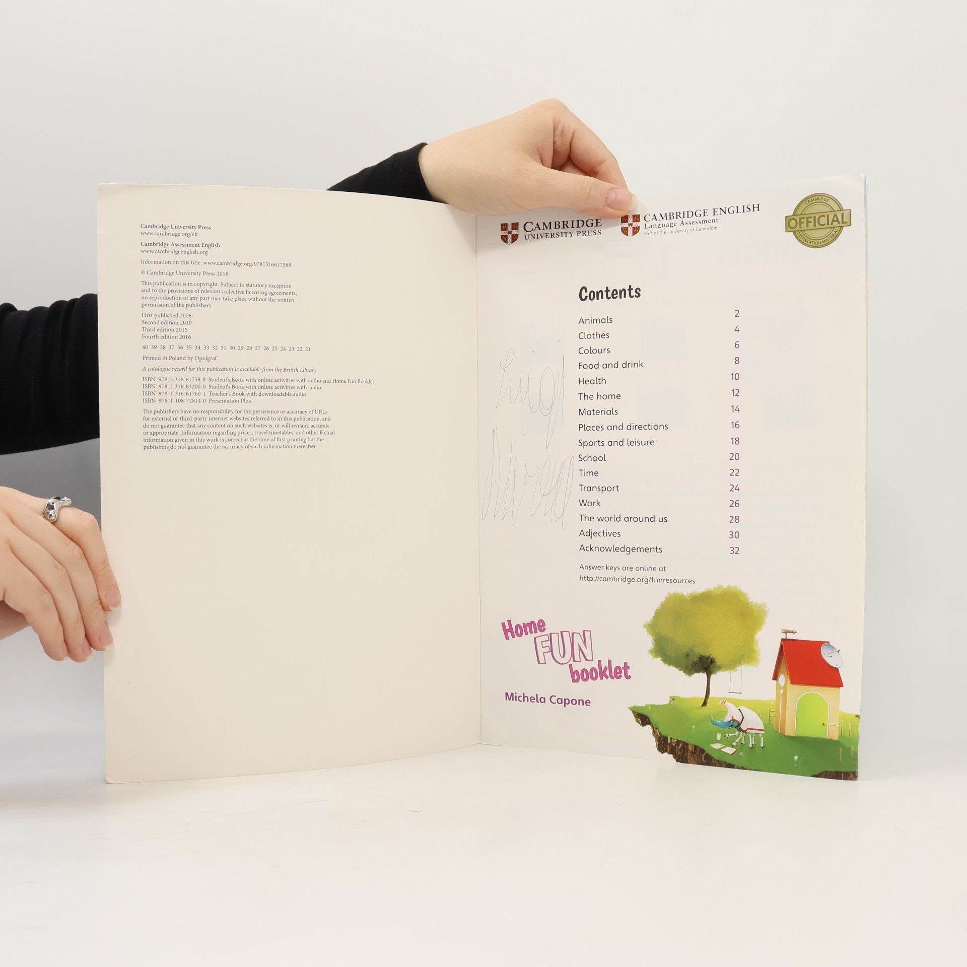 Michela Capone Home Fun Booklet 6