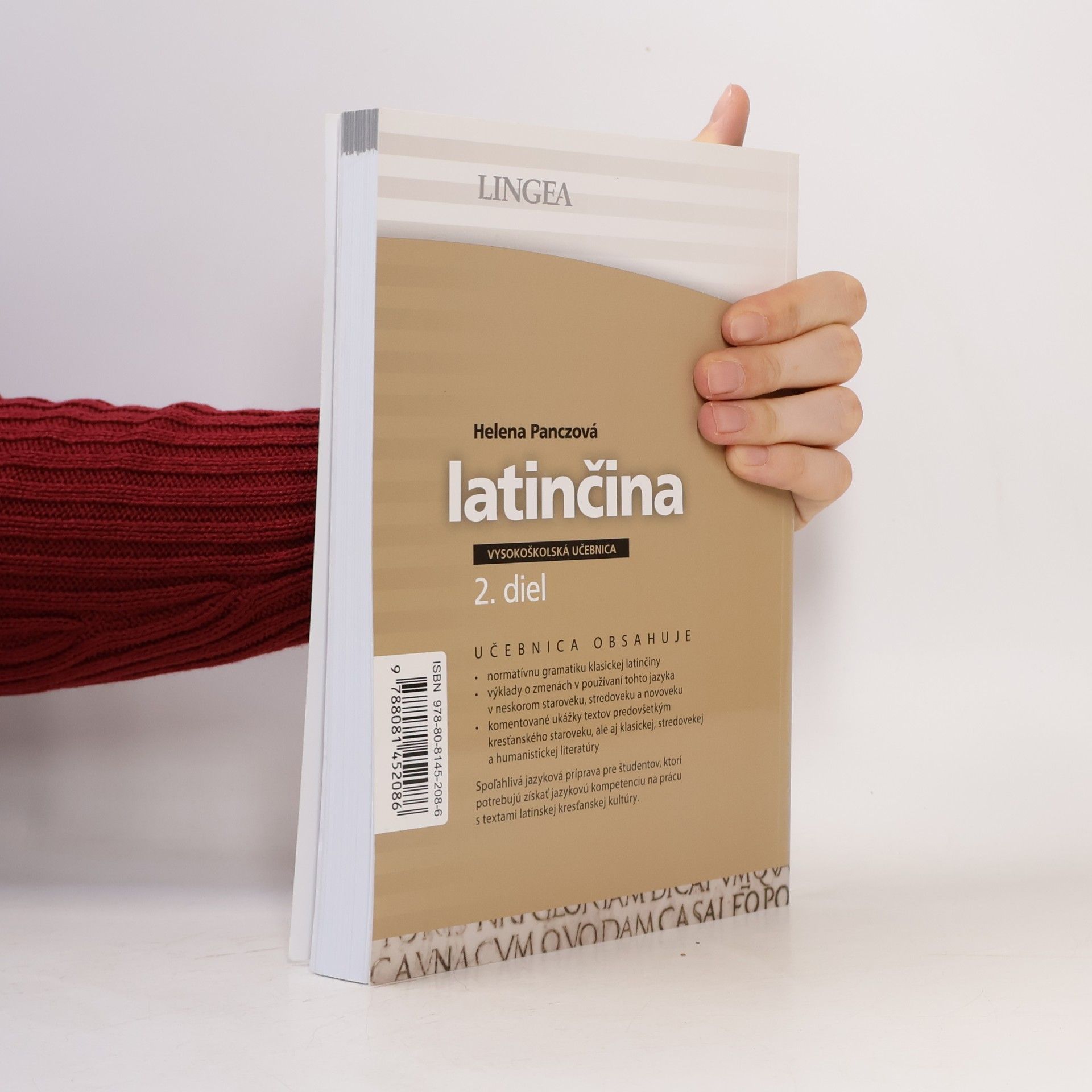 Helena Panczová Latinčina - vysokoškolská učebnica - 2. diel
