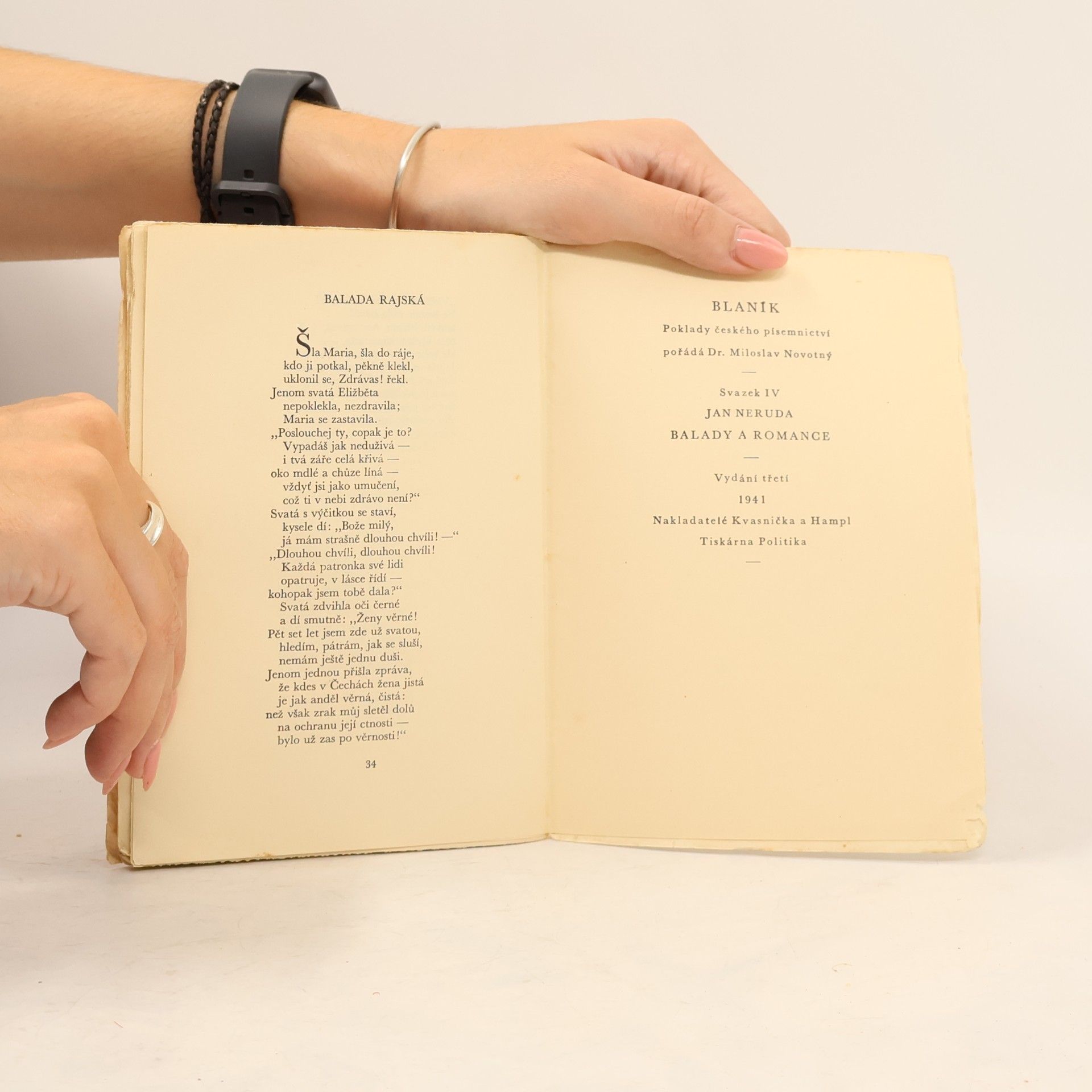 Jan Neruda Balady a romance