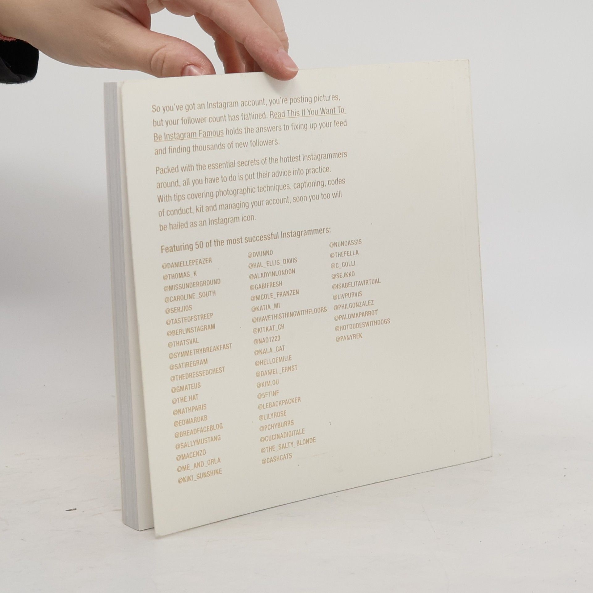 Collectif d'auteurs Read this if you want to be Instagram famous