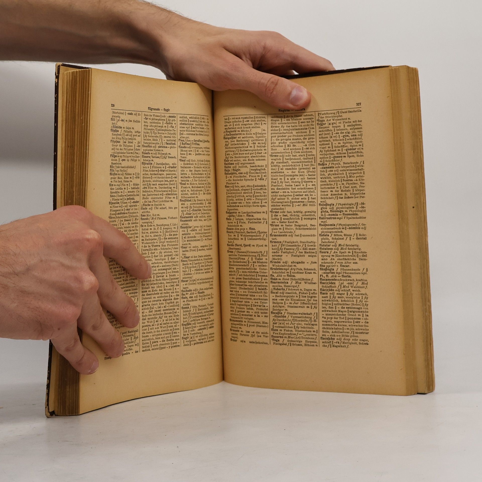Rudolf J. Slaby Wörterbuch der deutschen und spanischen Sprache in zwei Bänden 1