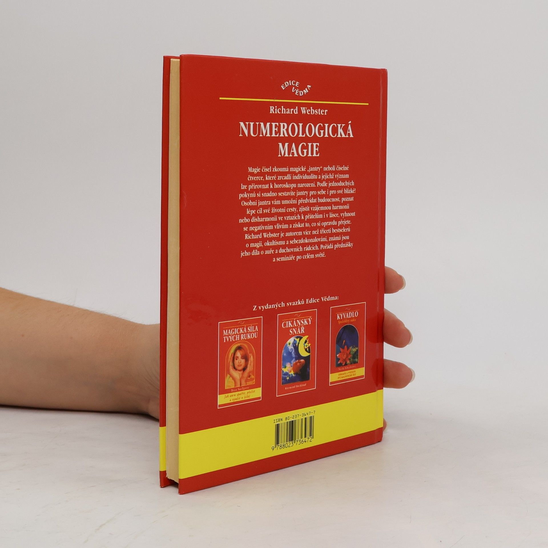 Richard Webster Numerologická magie: Využijte číselné čtverce k ochraně, předpovídání budoucnosti a v lásce