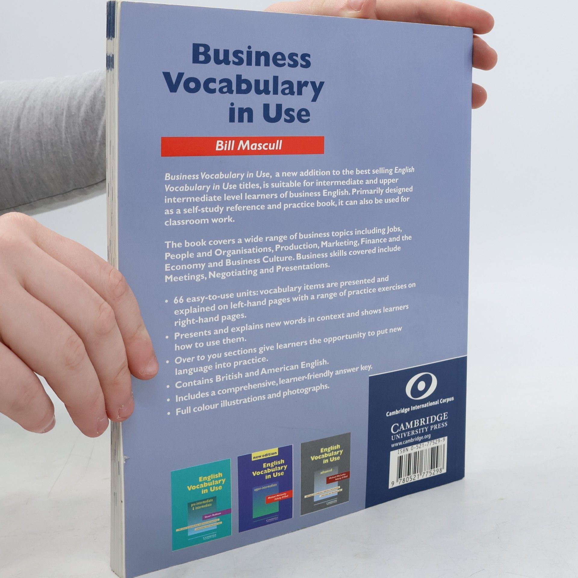 Bill Mascull Business vocabulary in use: Intermediate