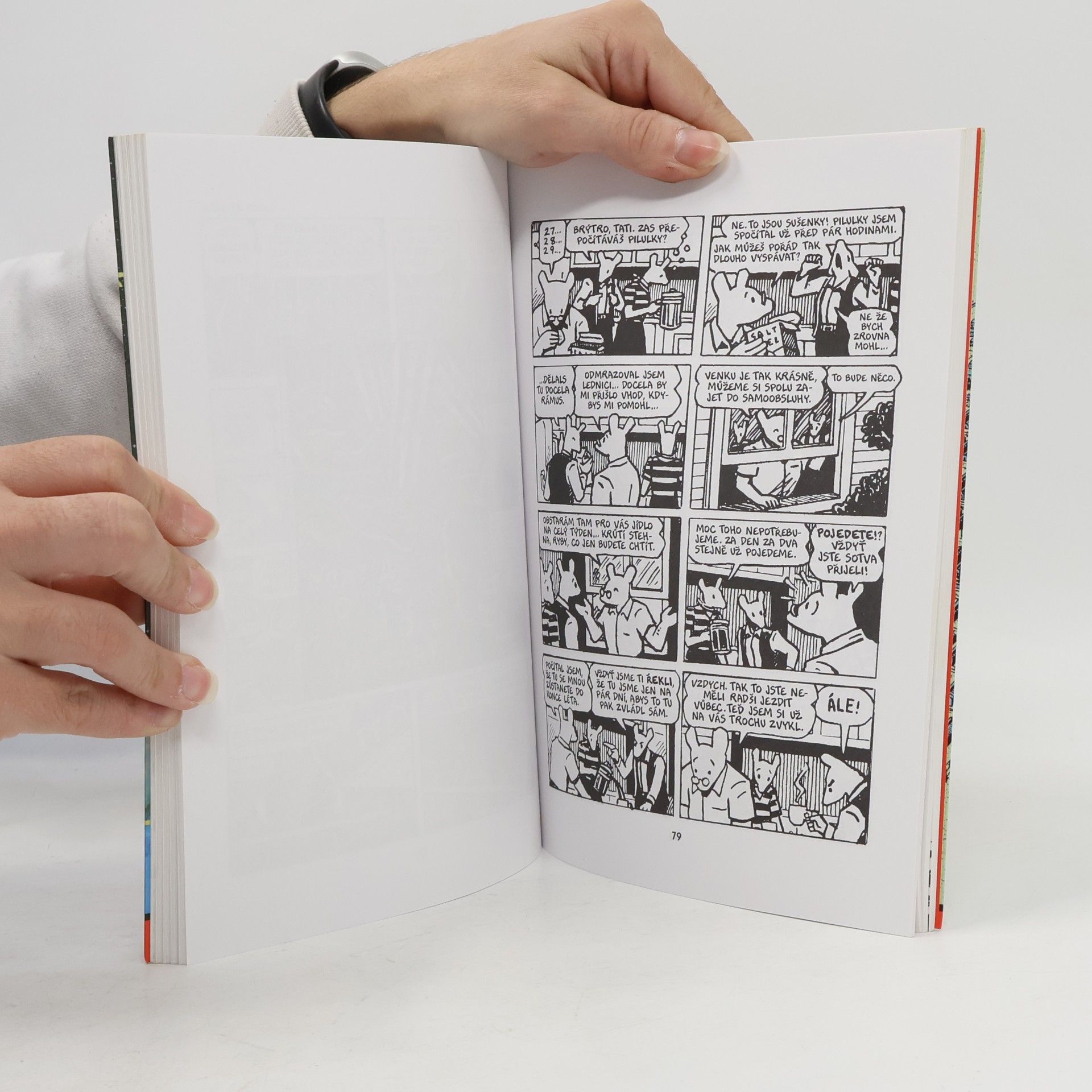 Art Spiegelman Maus. Příběh očitého svědka. II, A tady začalo moje trápení
