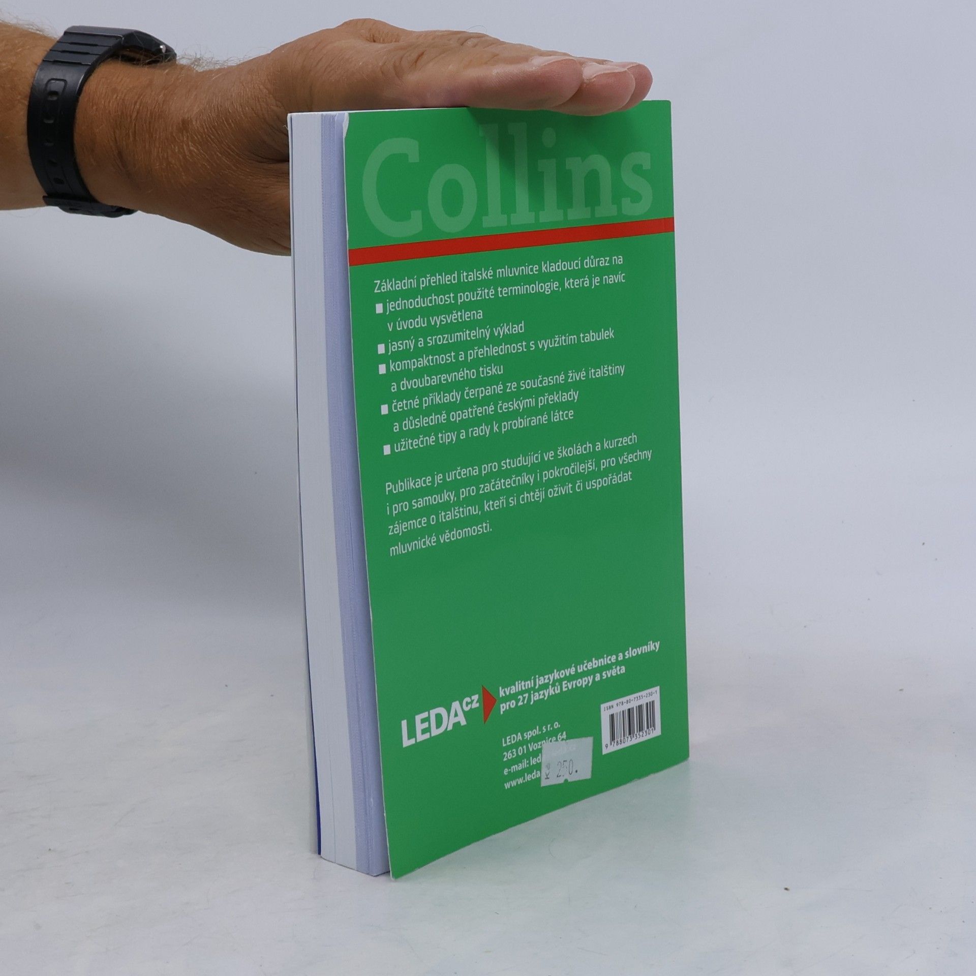 Collectif d'auteurs Italská gramatika v kostce