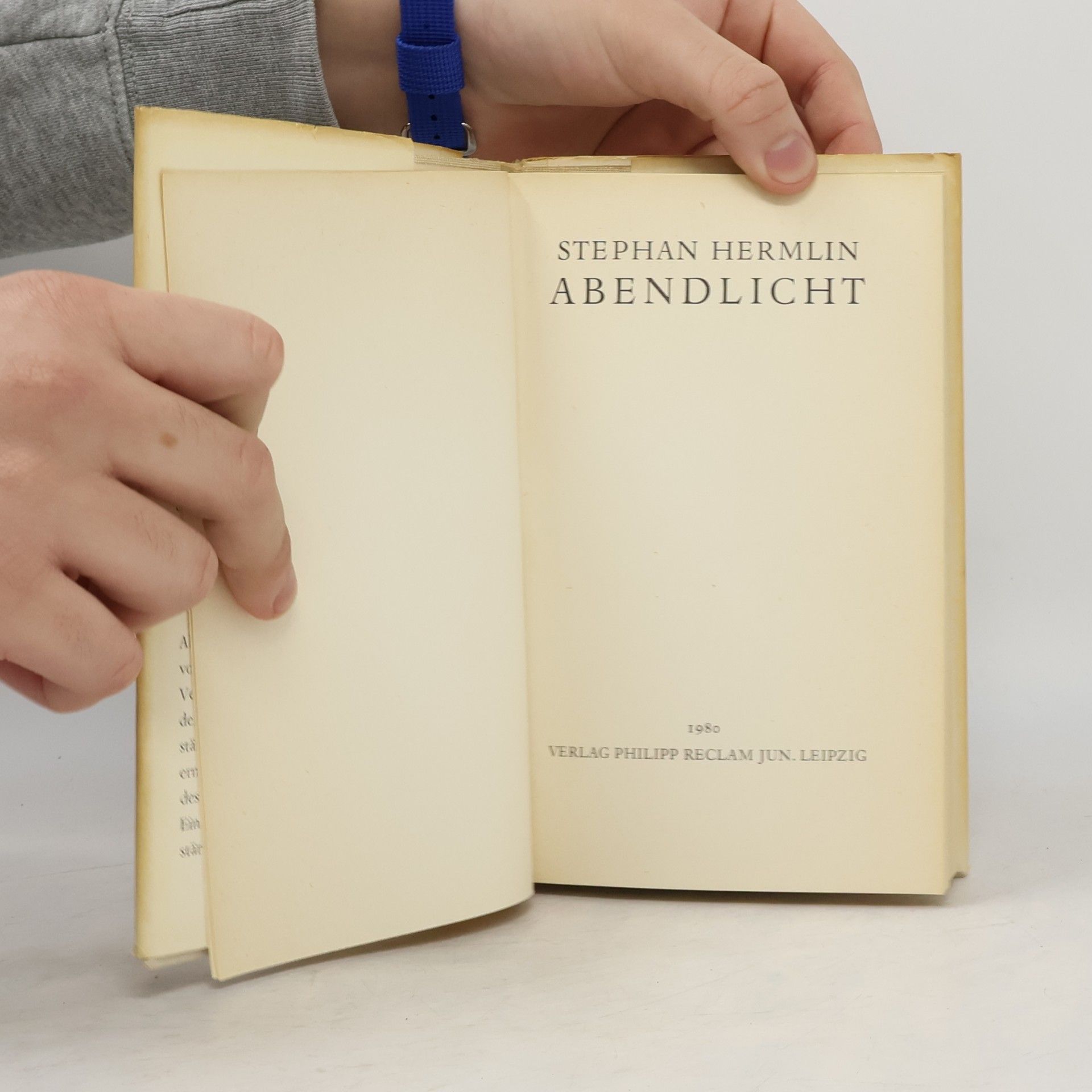 Stephan Hermlin Abendlicht