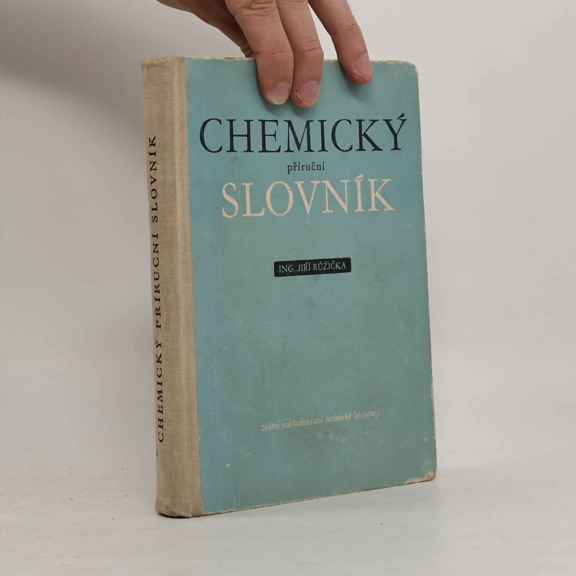 Jiří Růžička Příruční chemický slovník