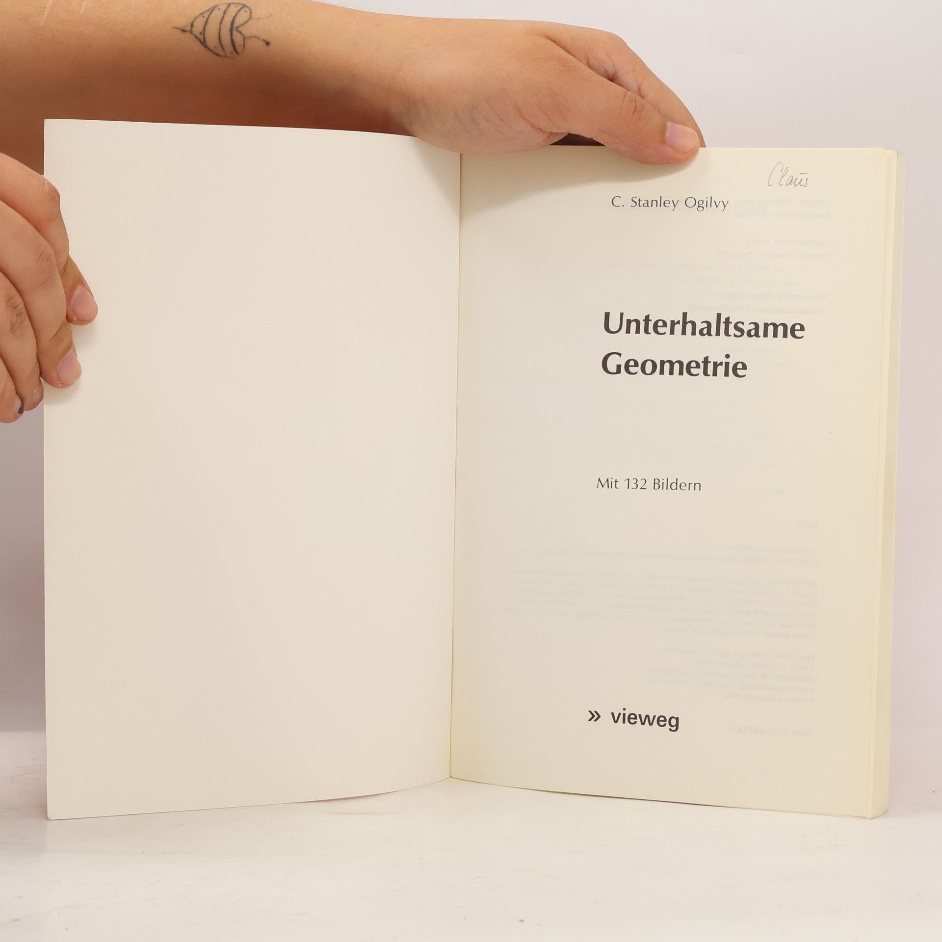 C. Stanley Ogilvy Unterhaltsame Geometrie