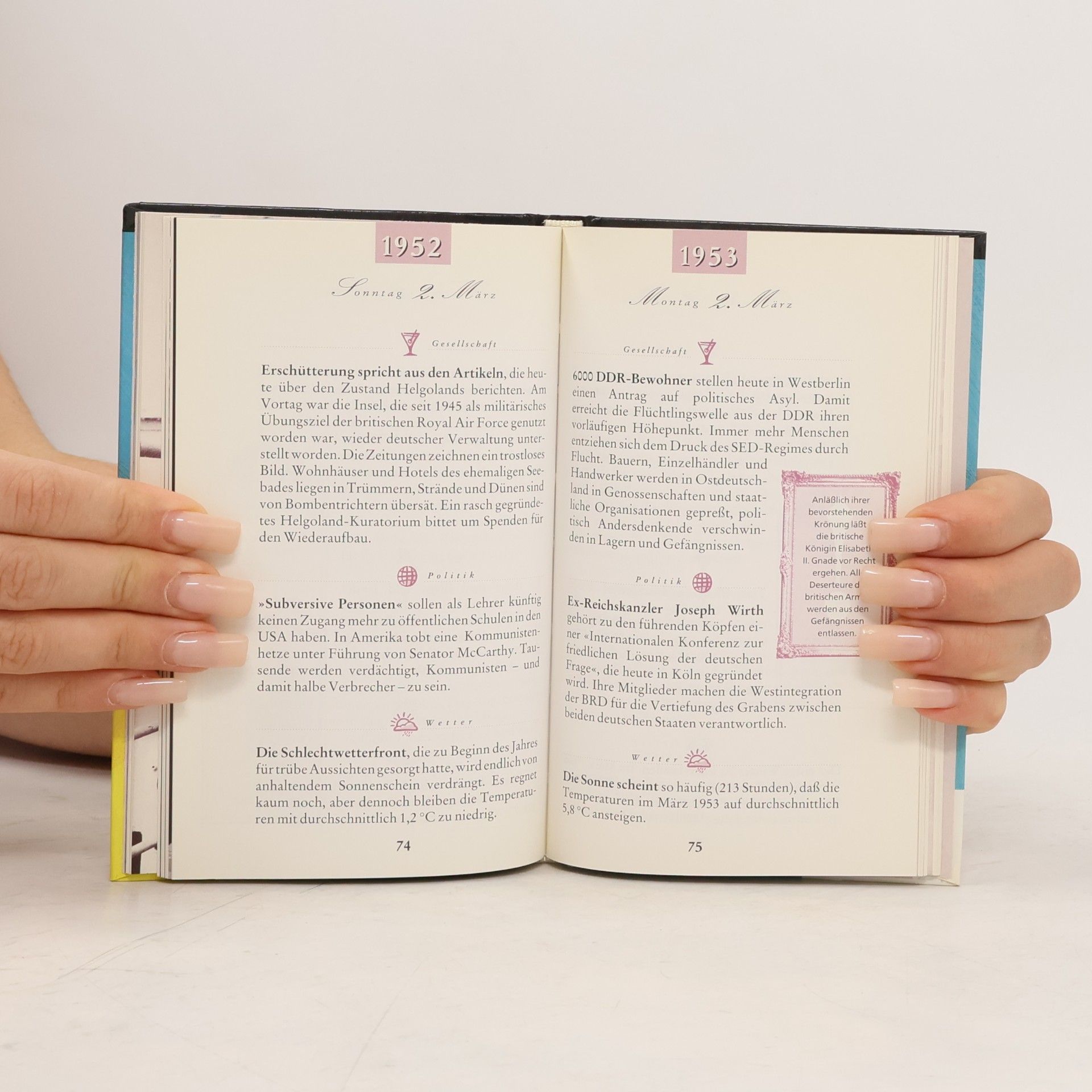 Die Persönliche Chronik, in 366 Bdn., 2. März