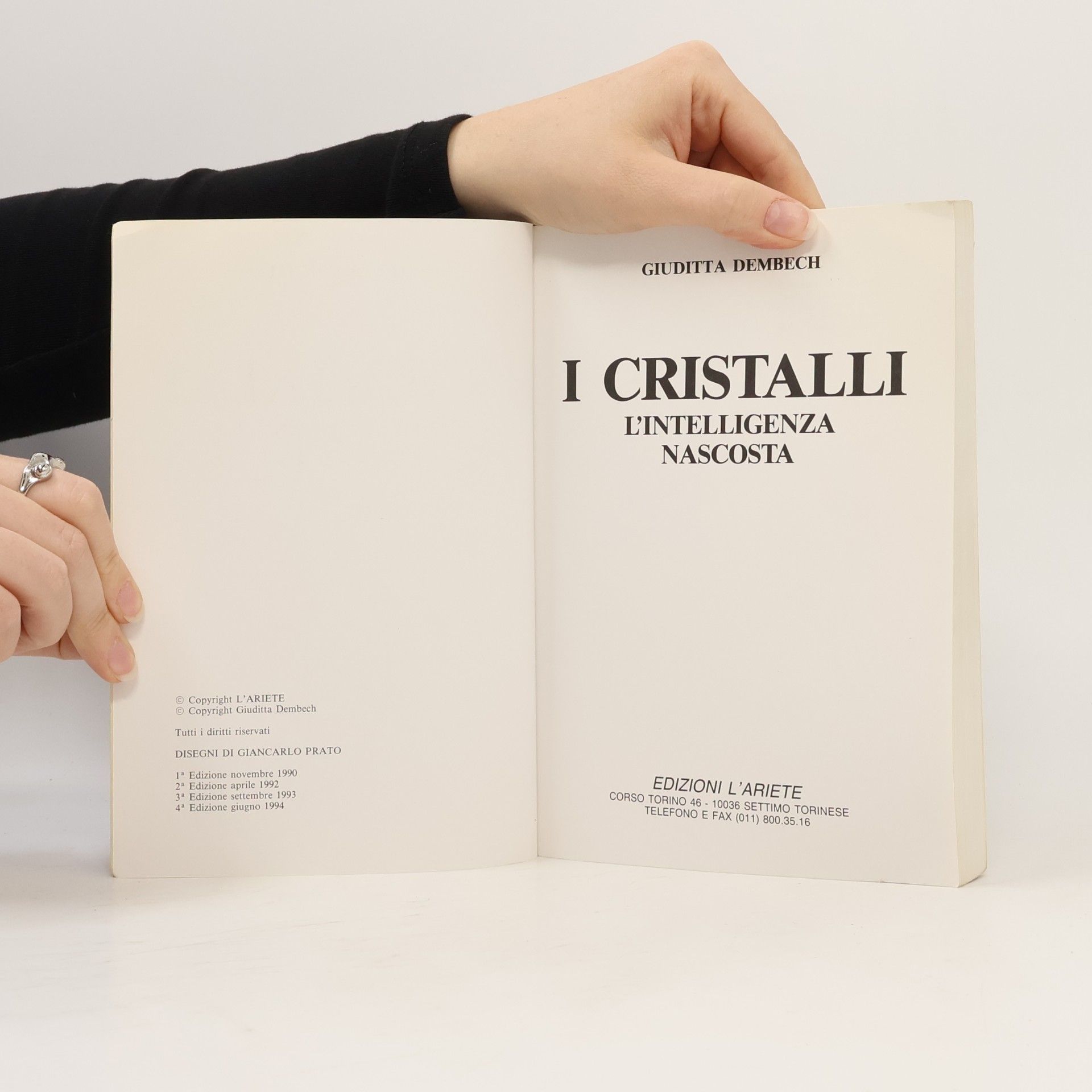 Giuditta Dembech I cristalli. L'intelligenza nascosta