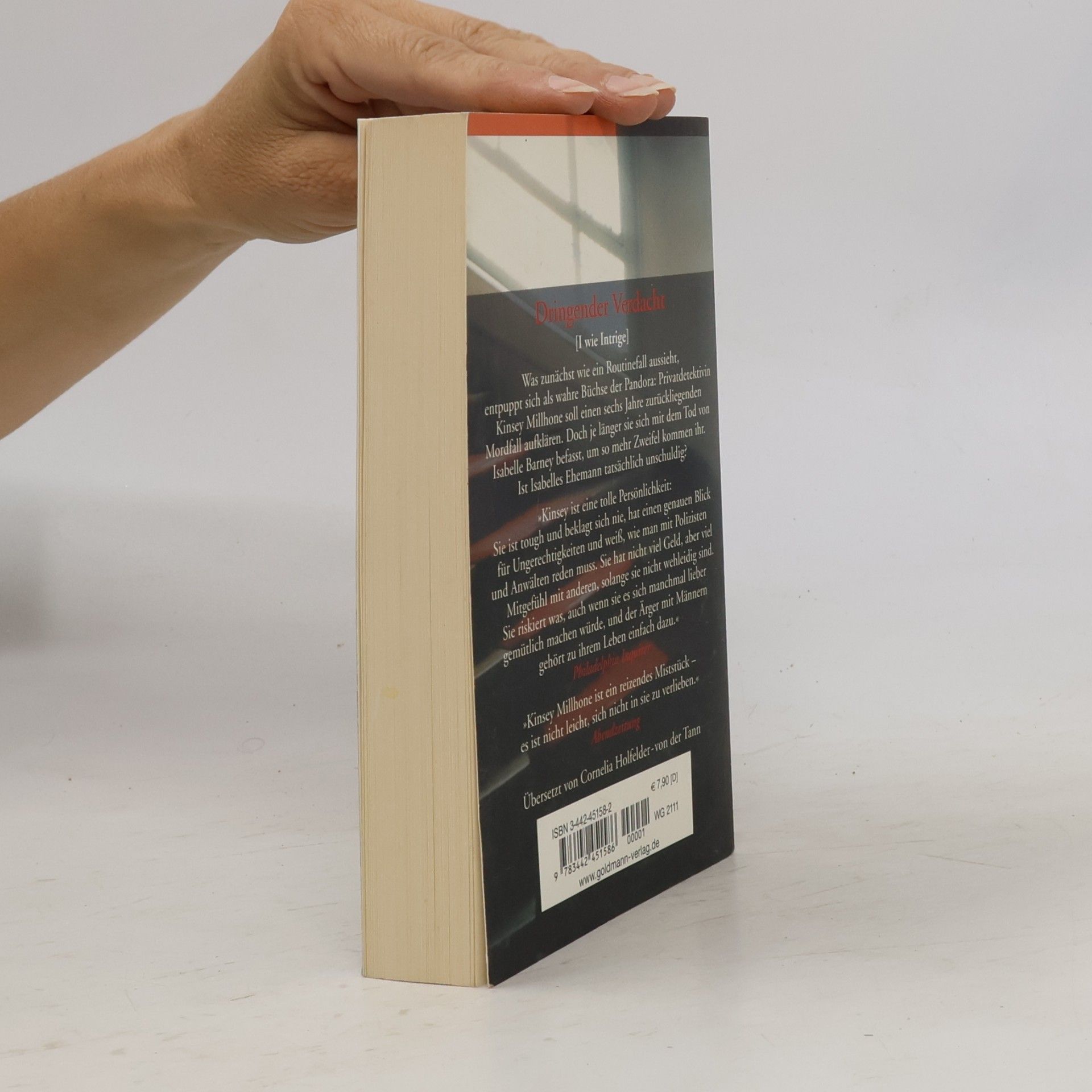 Sue Grafton Dringender Verdacht
