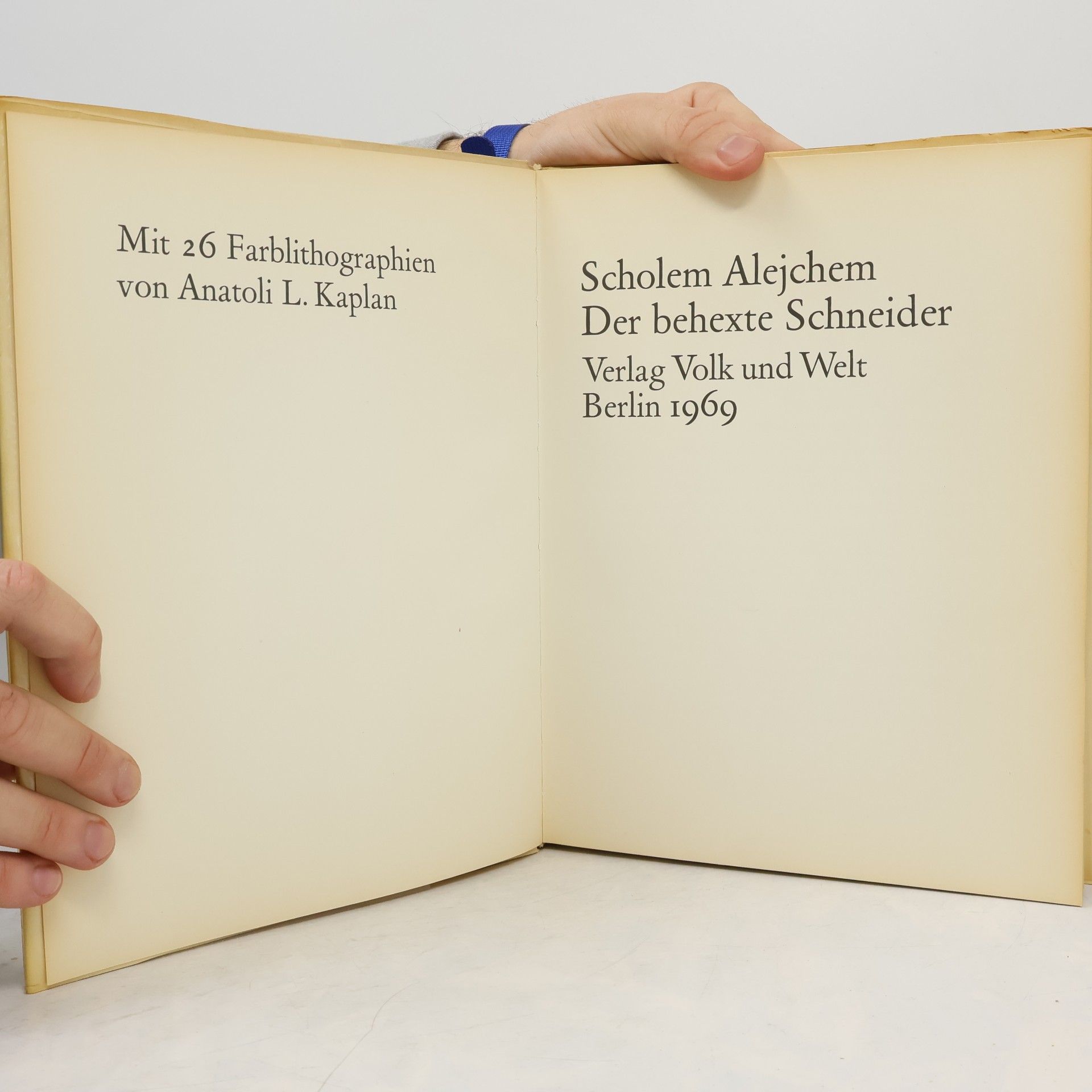 Sholem Aleichem Der behexte Schneider