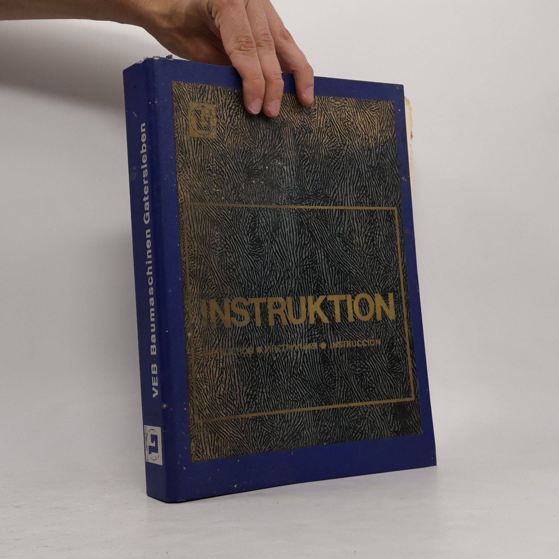 Autores varios Instruktion baumaschinenindustrie der DDR