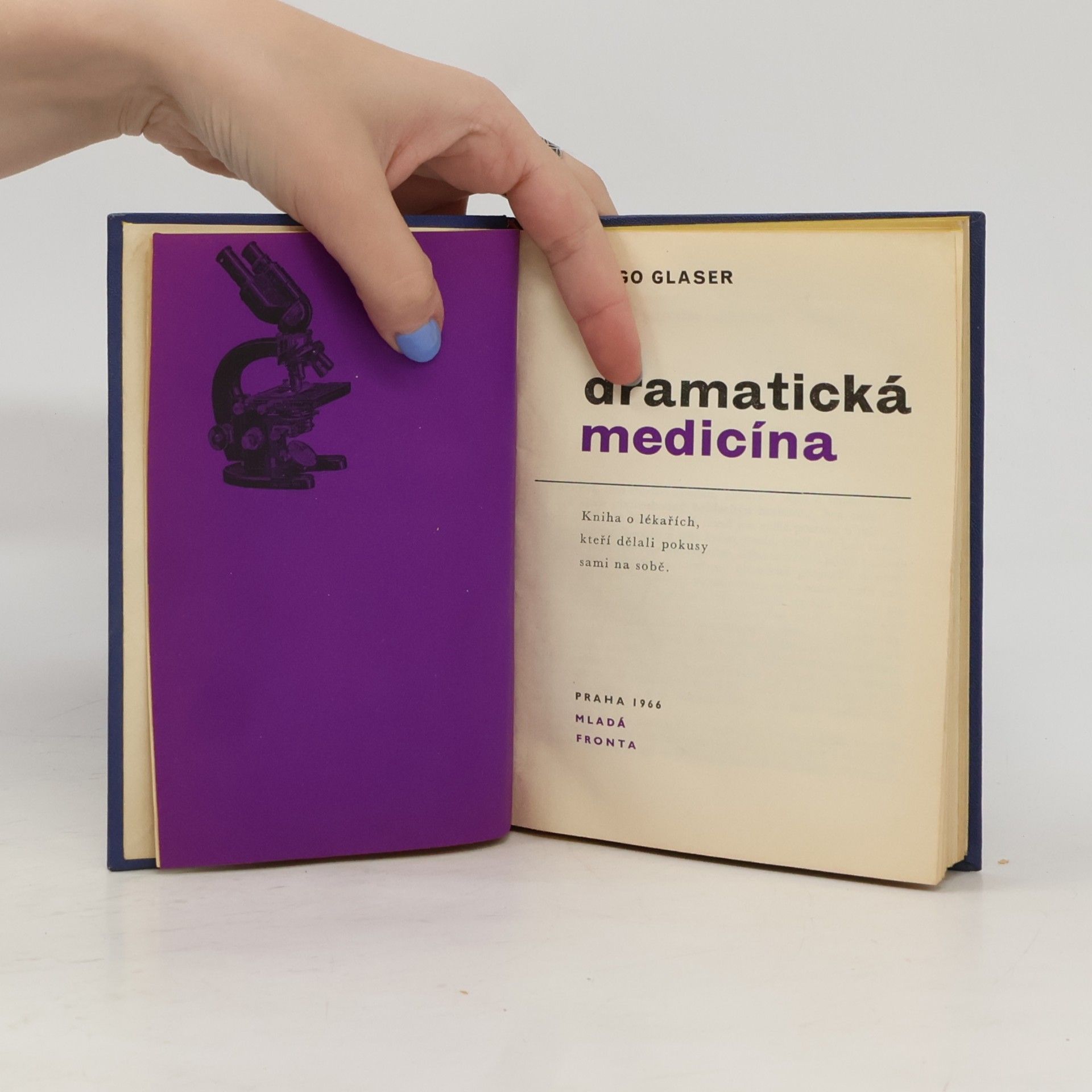 Hugo Glaser Dramatická medicína