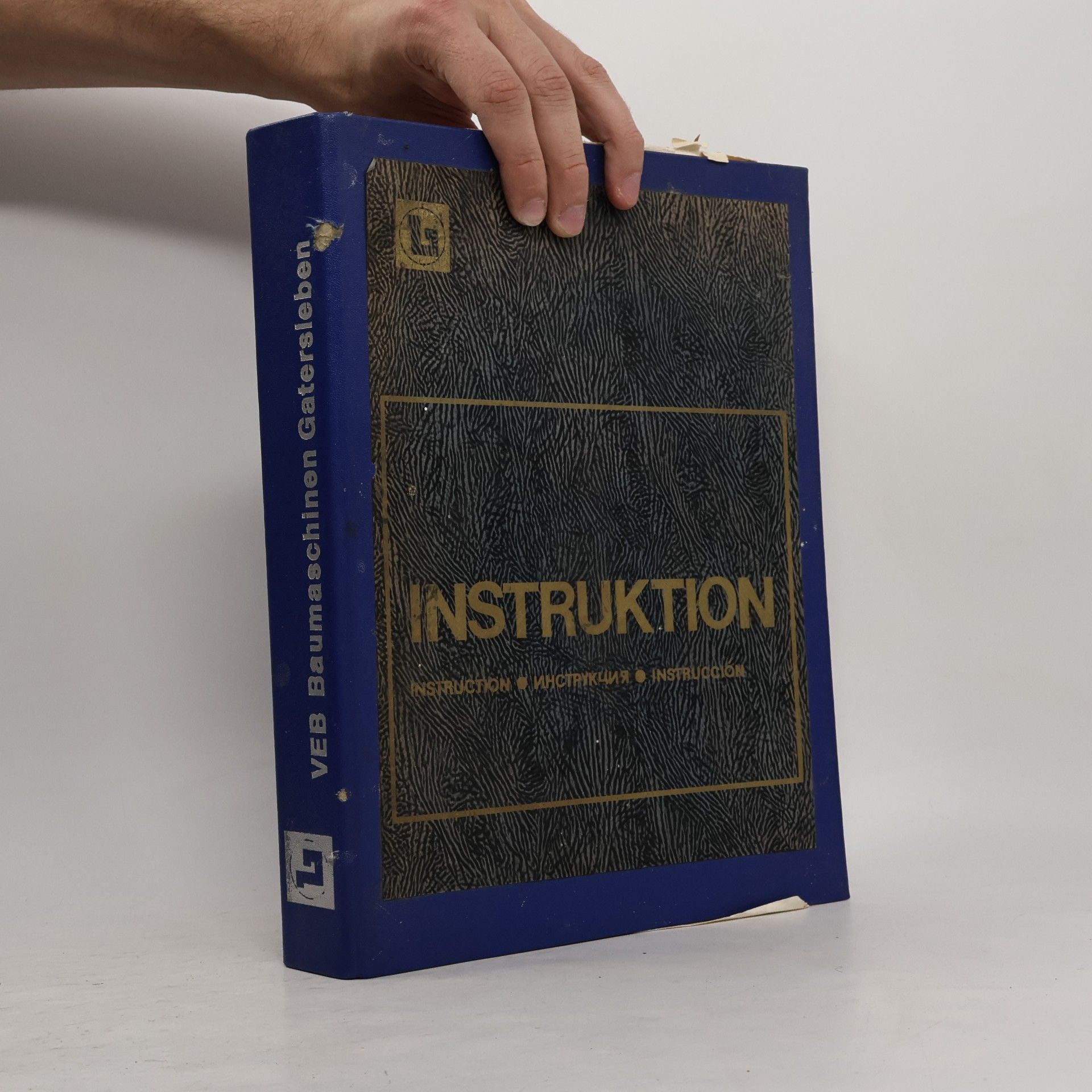 Kolektiv autorů Instruktion baumaschinenindustrie der DDR