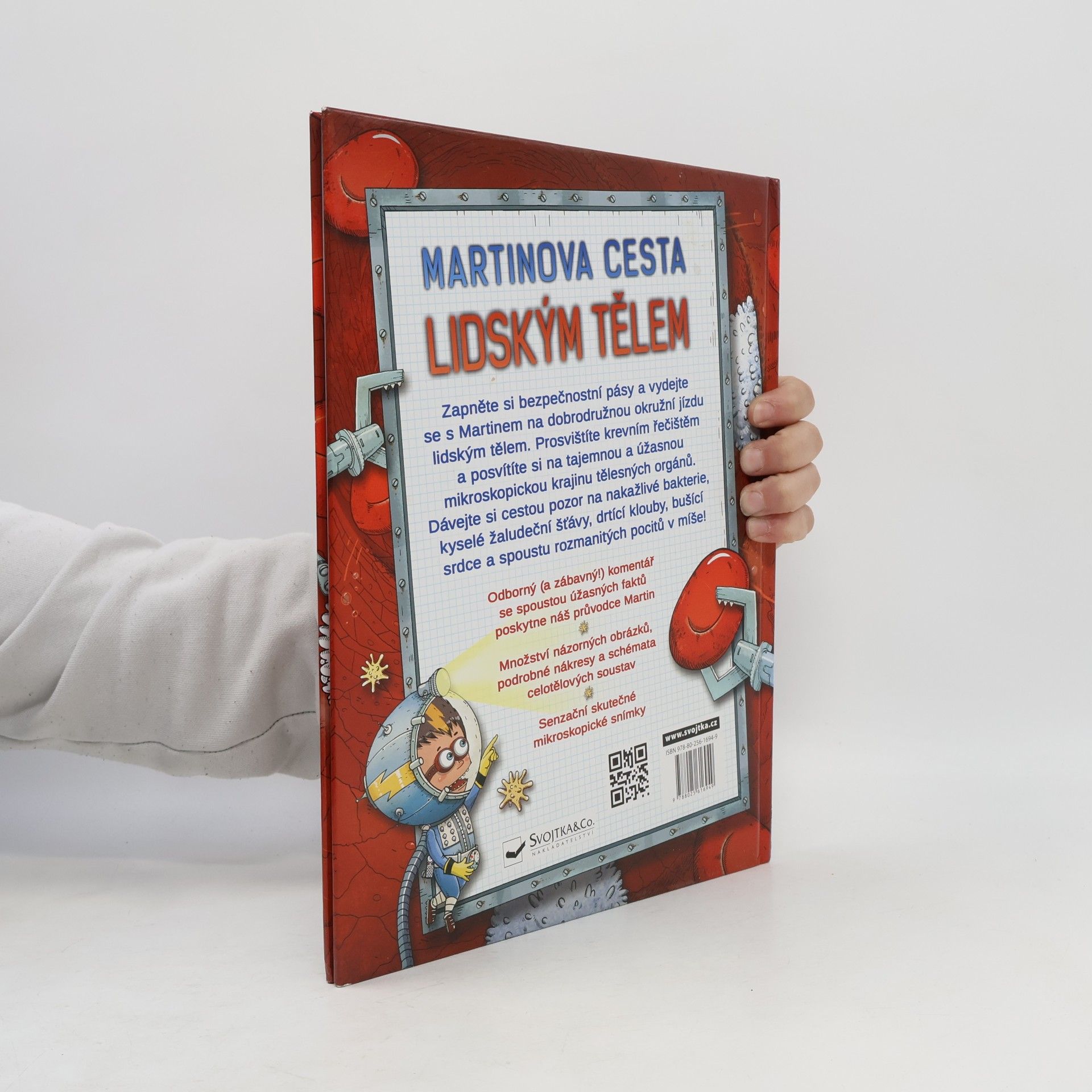 Jack Challoner Martinova cesta lidským tělem