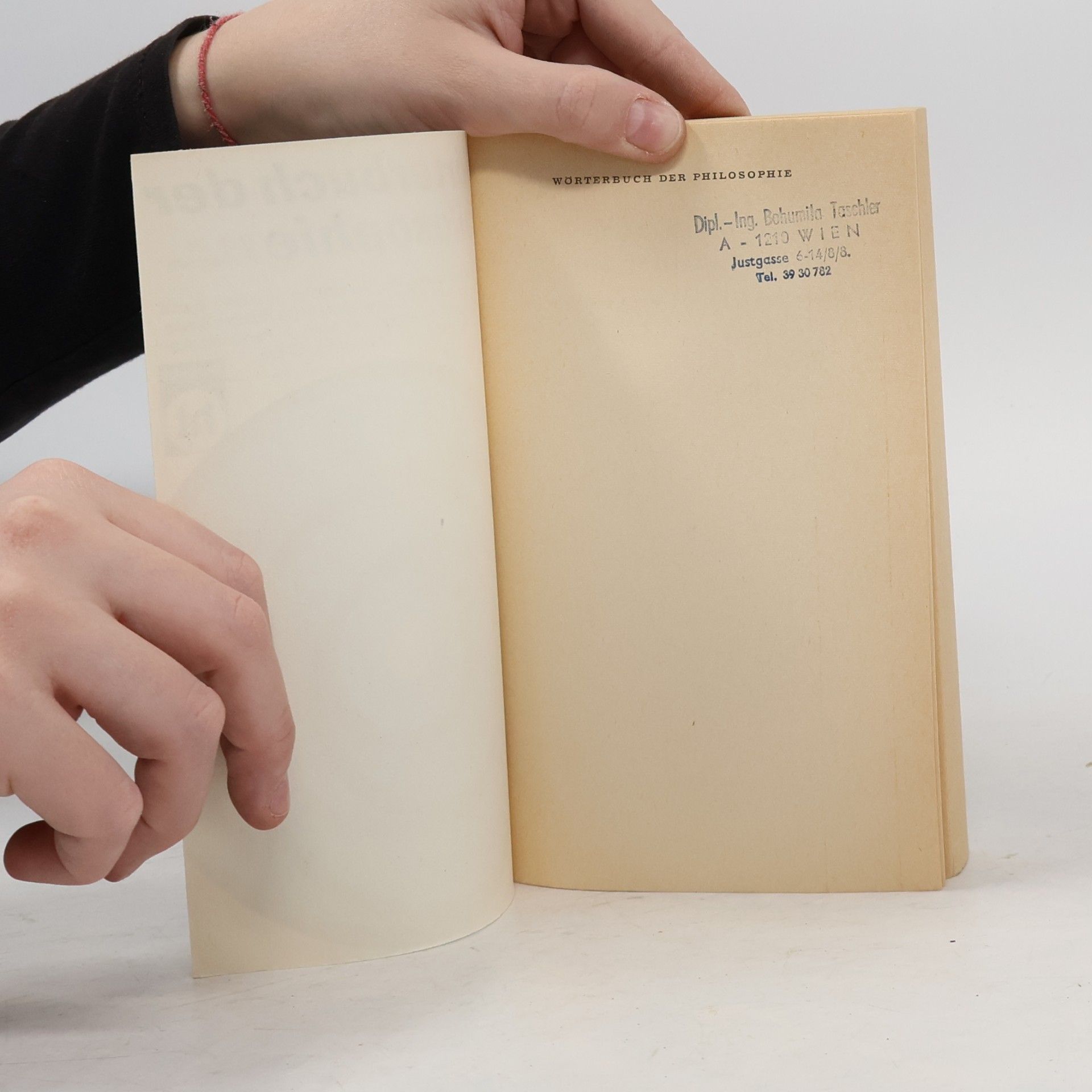 F. Austeda Wörterbuch der Philosophie