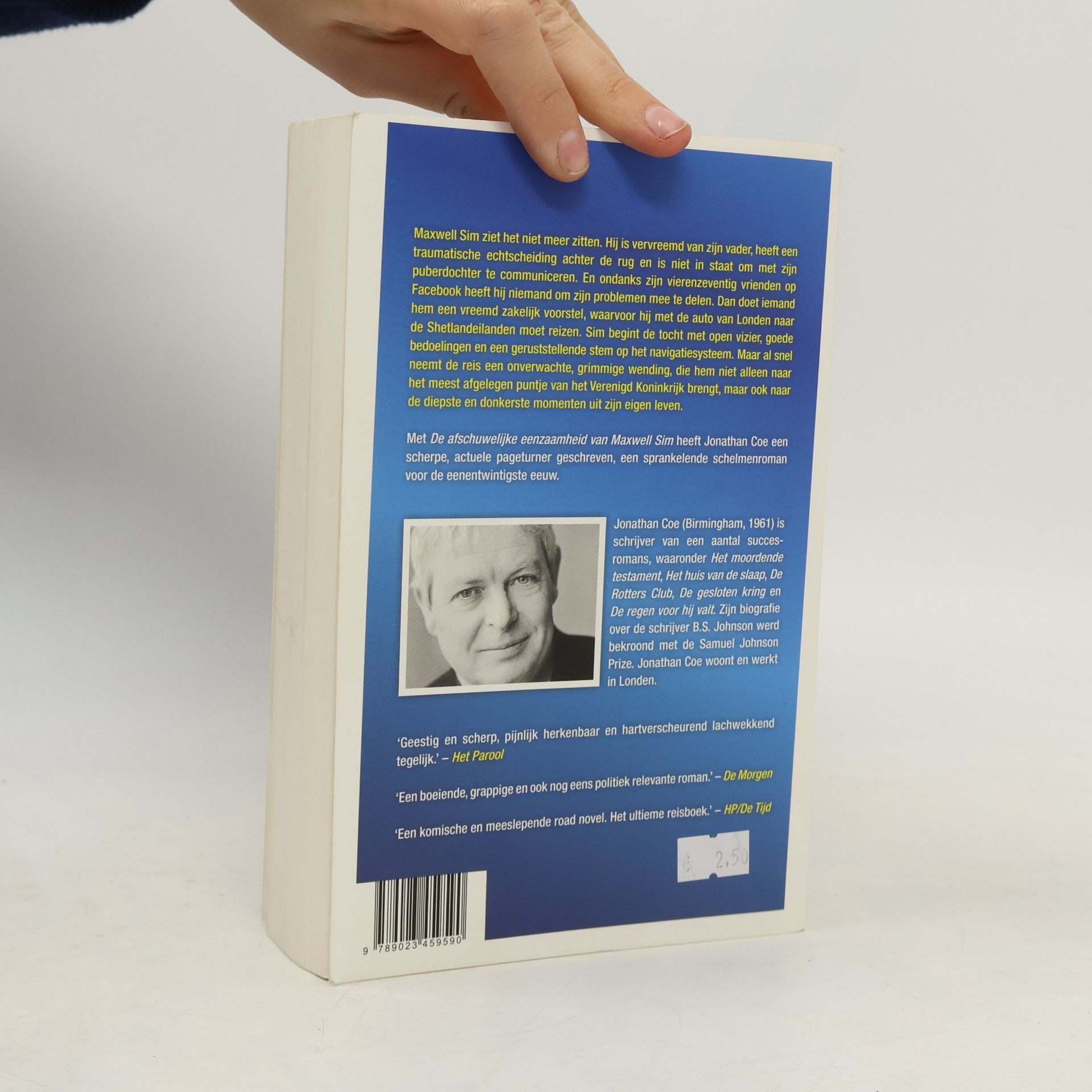 Jonathan Coe De afschuwelijke eenzaamheid van Maxwell Sim