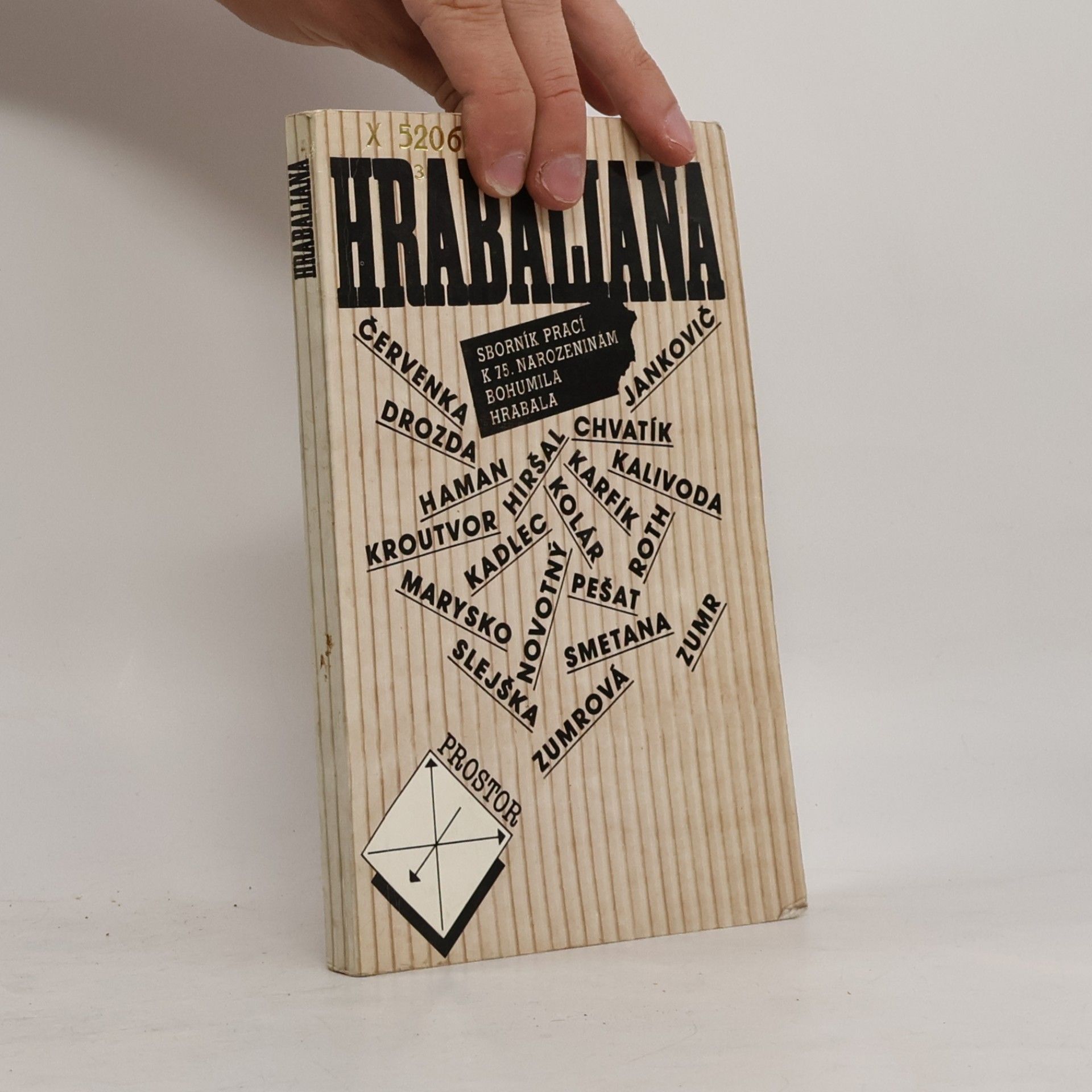 Collectif d'auteurs Hrabaliana. Sborník prací k 75. narozeninám Bohumila Hrabala