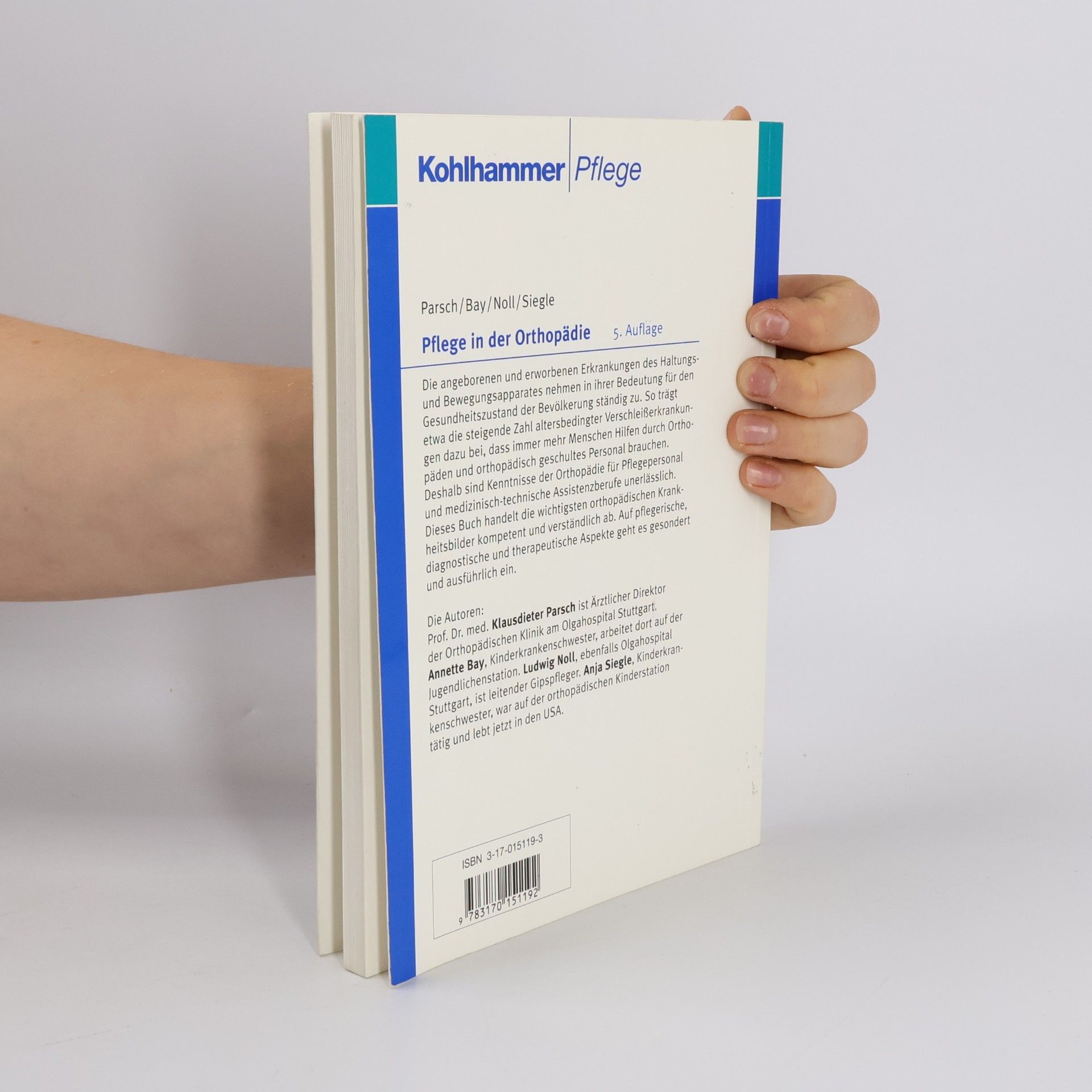 Klausdieter Parsch Pflege in der Orthopädie - 5. Auflage