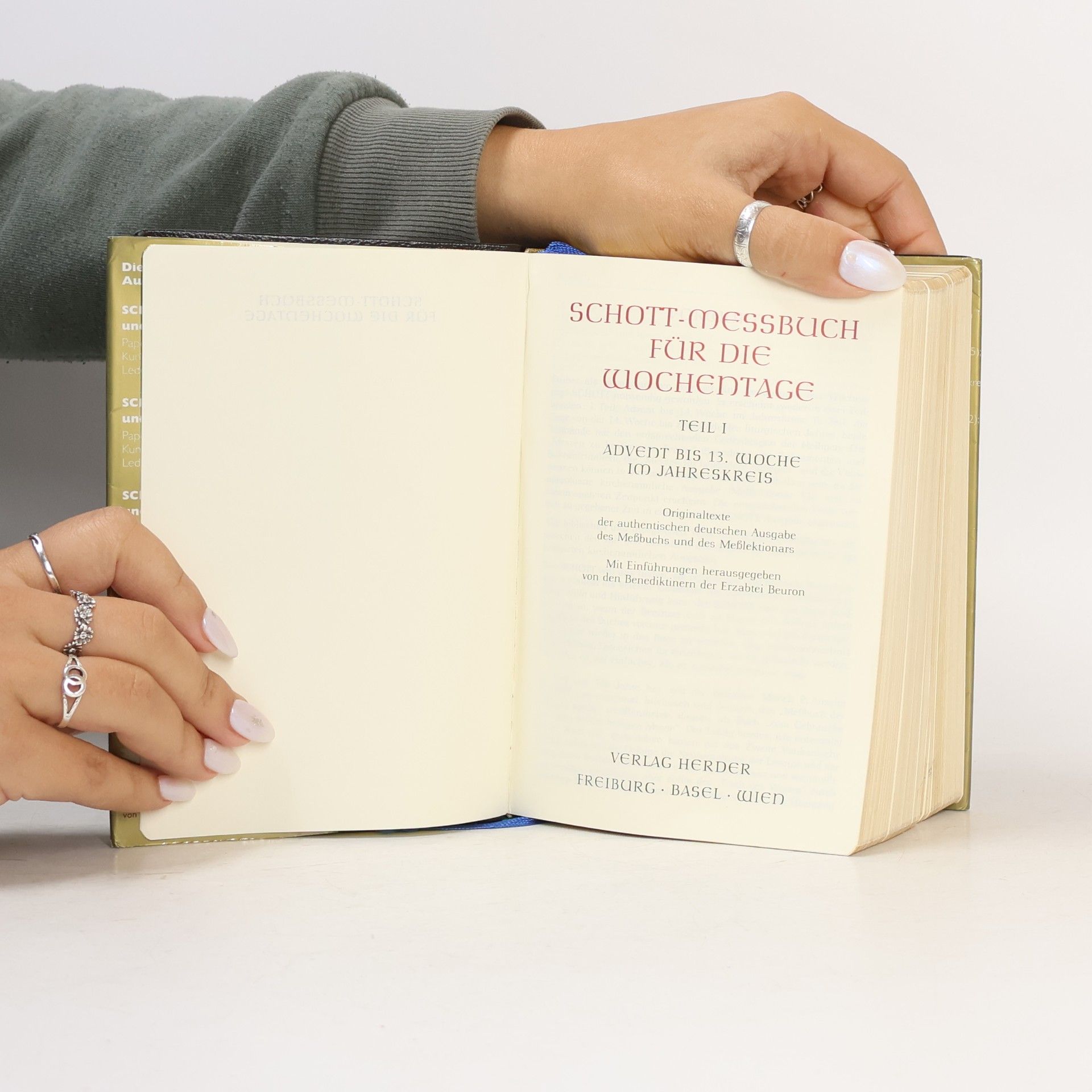 Autorenkollektiv Schott-Meßbuch für die Wochentage 1