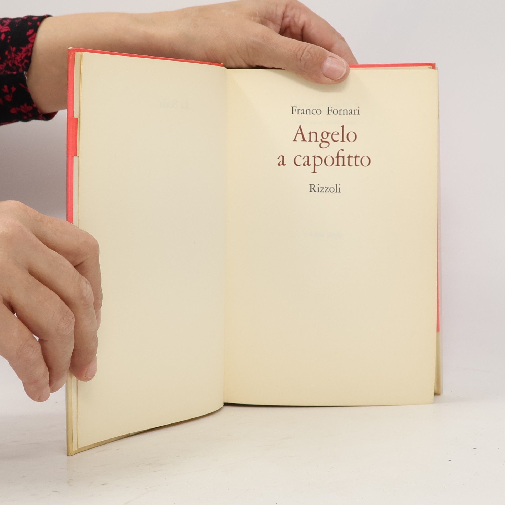 Franco Fornari Angelo a capofitto