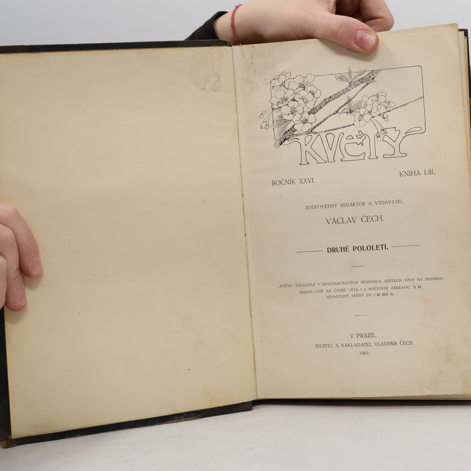kolektiv Květy XXVI 1904. Kniha LIII.