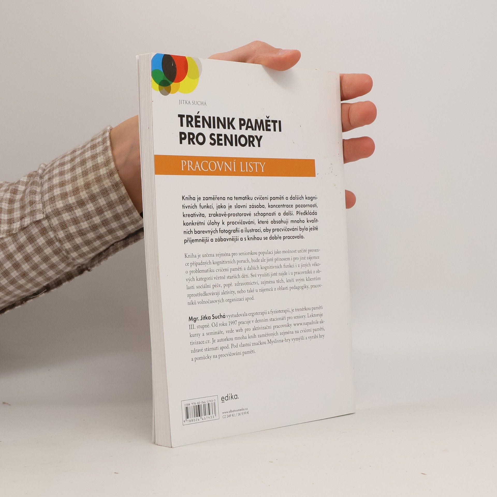 Jitka Suchá Trénink paměti pro seniory : pracovní listy