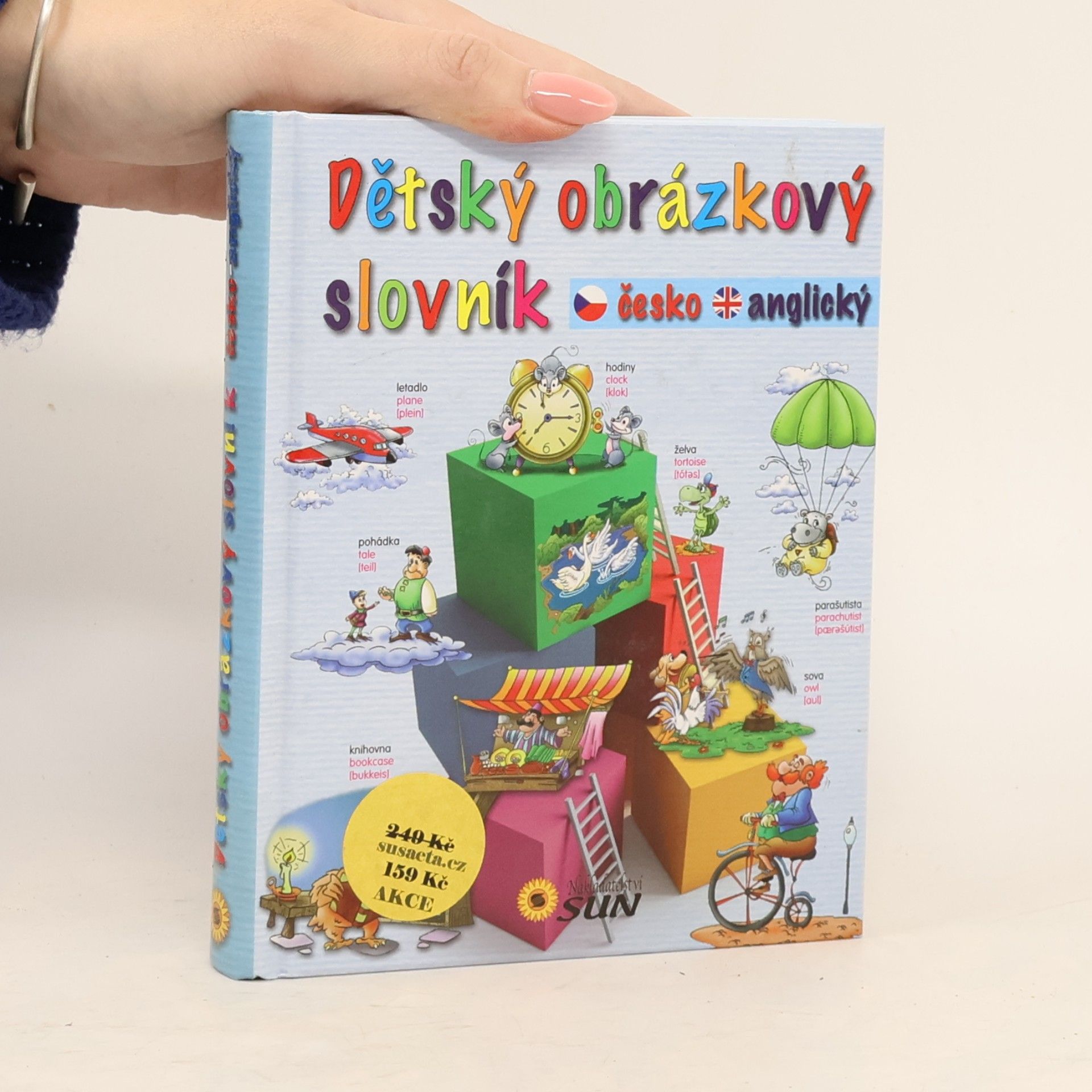 Karolína Schwarzová Dětský obrázkový slovník : slovník česko-anglický