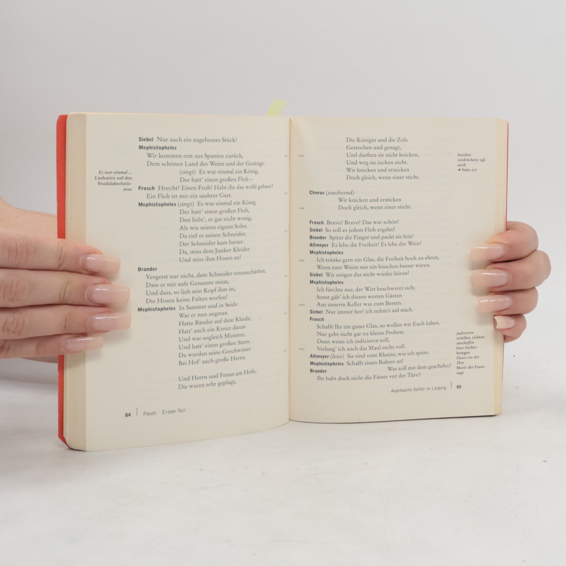 Johann Wolfgang von Goethe Faust I, Textausgabe mit Materialien u.
