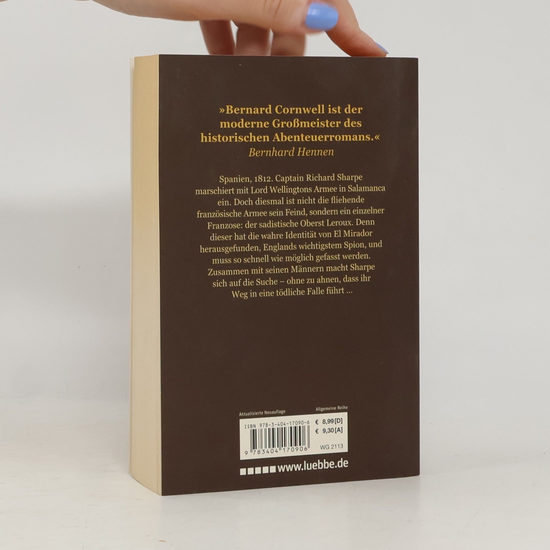 Bernard Cornwell Sharpes Degen