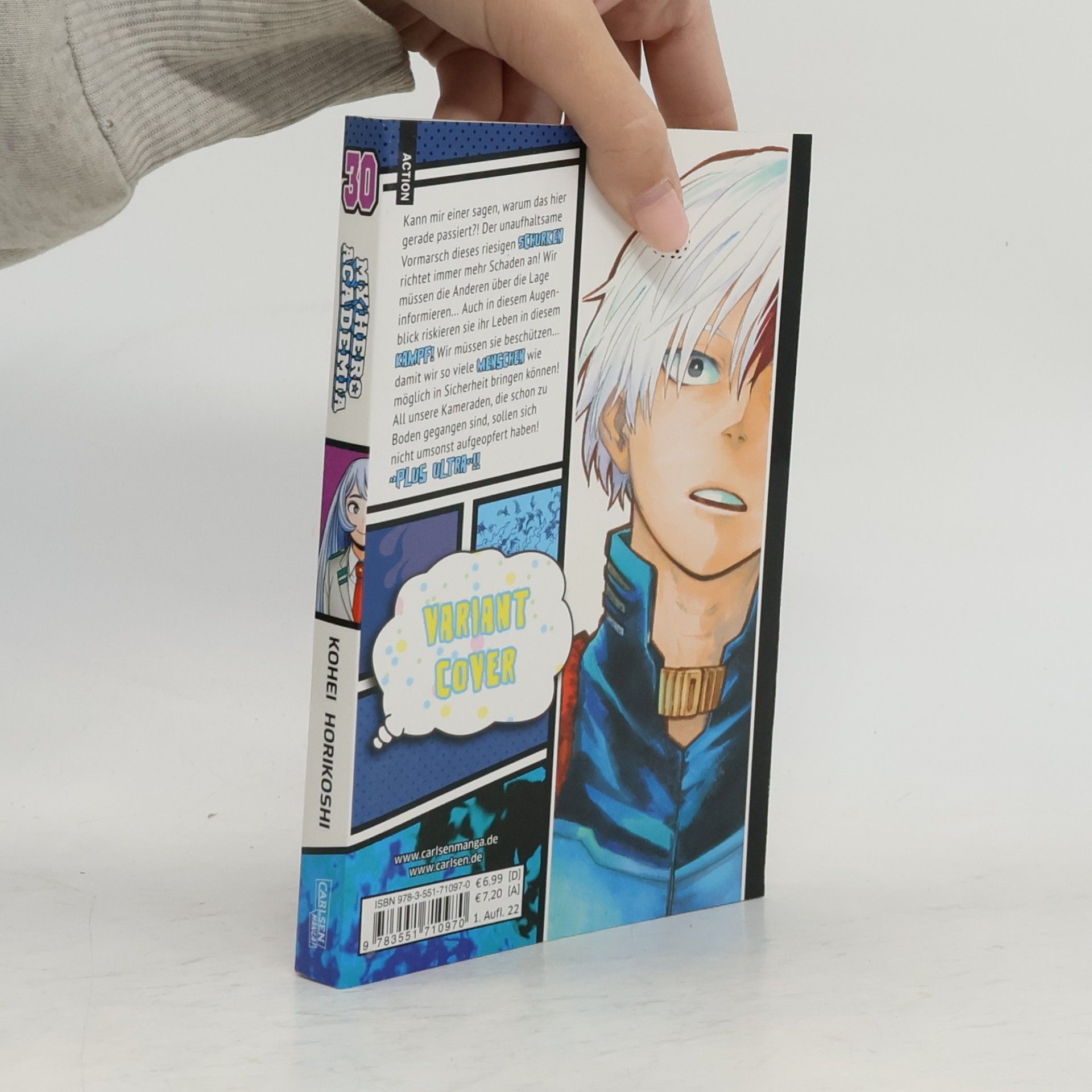 Kōhei Horikoshi My Hero Academia 30 - Variant Cover