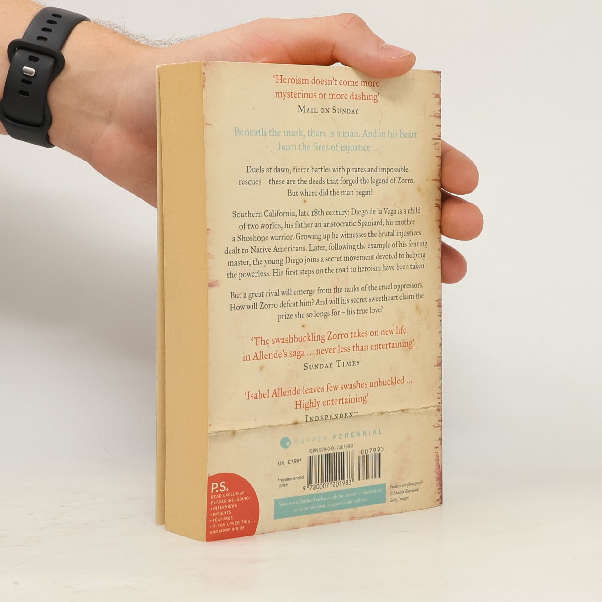Isabel Allende Zorro, English edition