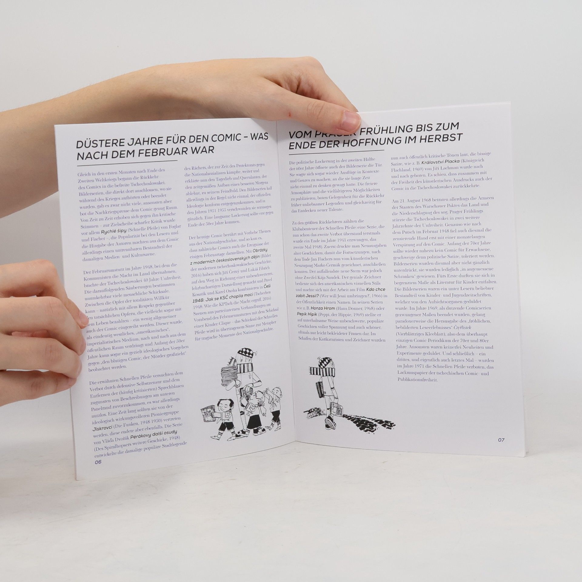 kolektiv Währenddessen an einem anderen Ort : ein Jahrhundert des tschechischen Comics
