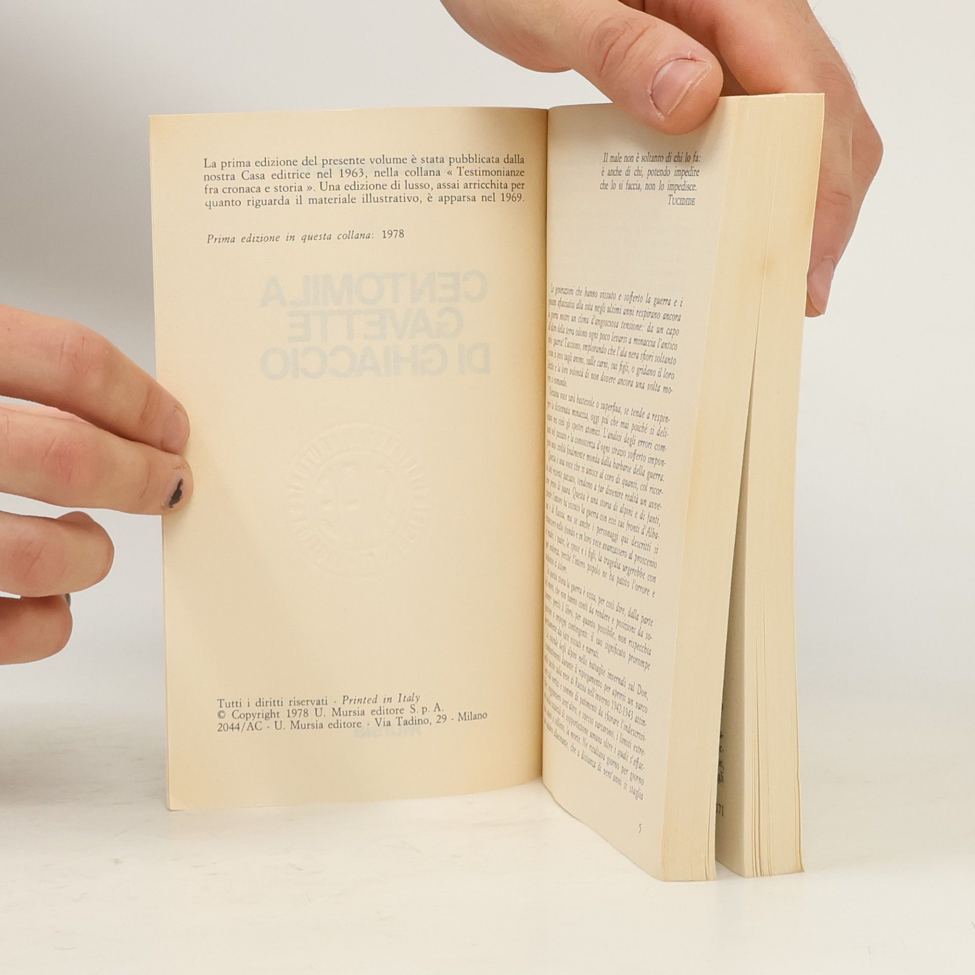 Giulio Bedeschi Centomila gavette di ghiaccio