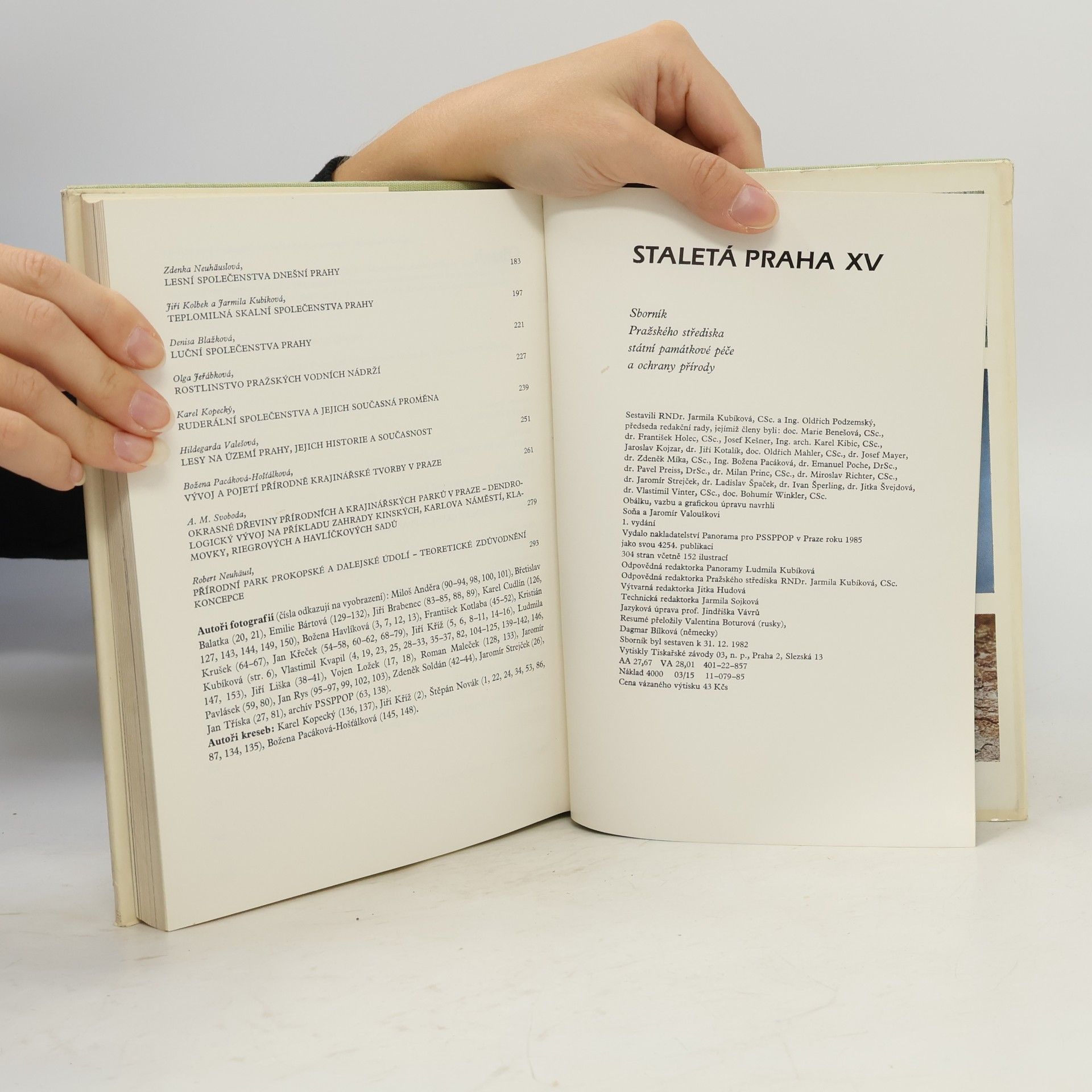 Autorenkollektiv Staletá Praha XV. Přírodovědný význam Prahy