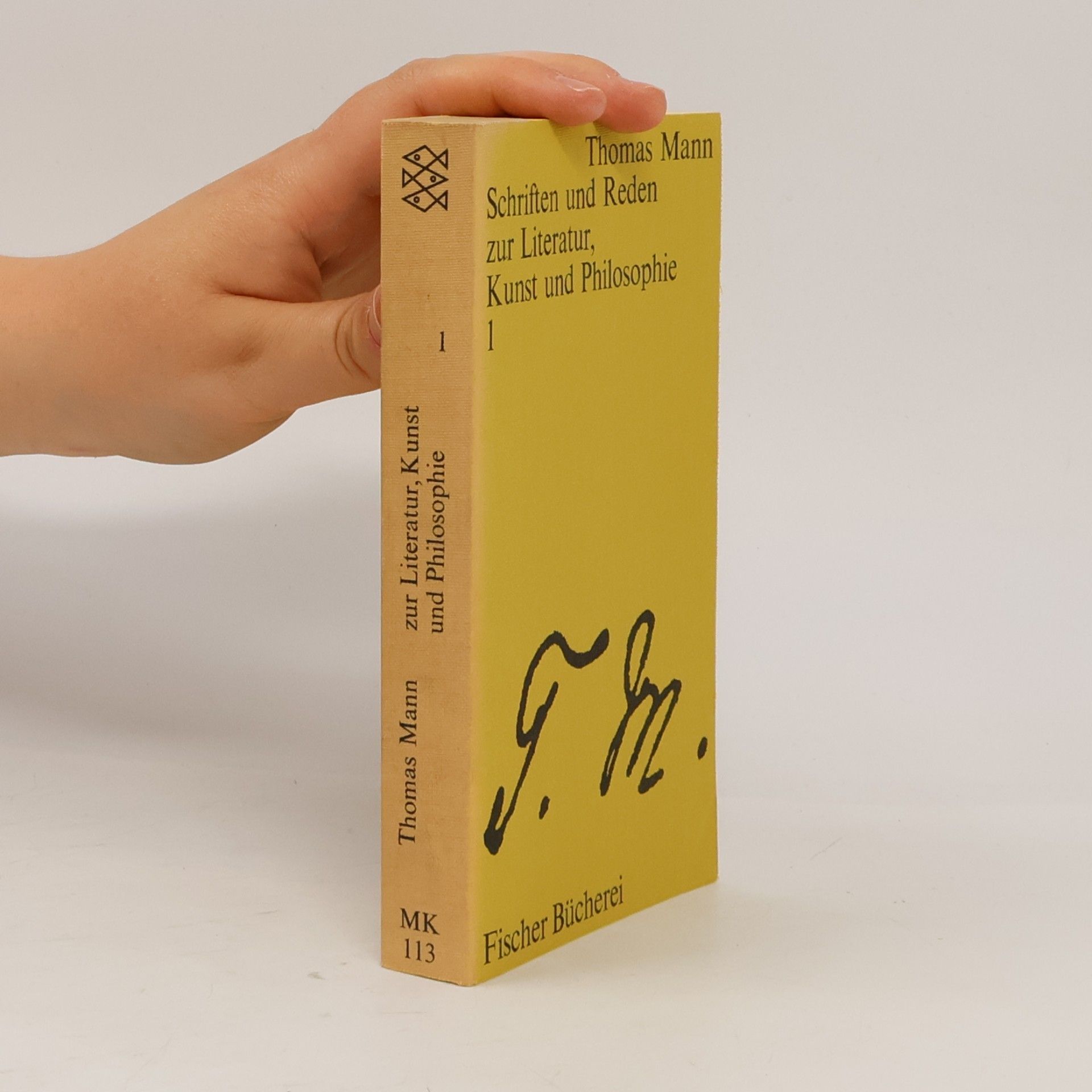 Thomas Mann Schriften und Reden zur Literatur, Kunst und Philosophie 1
