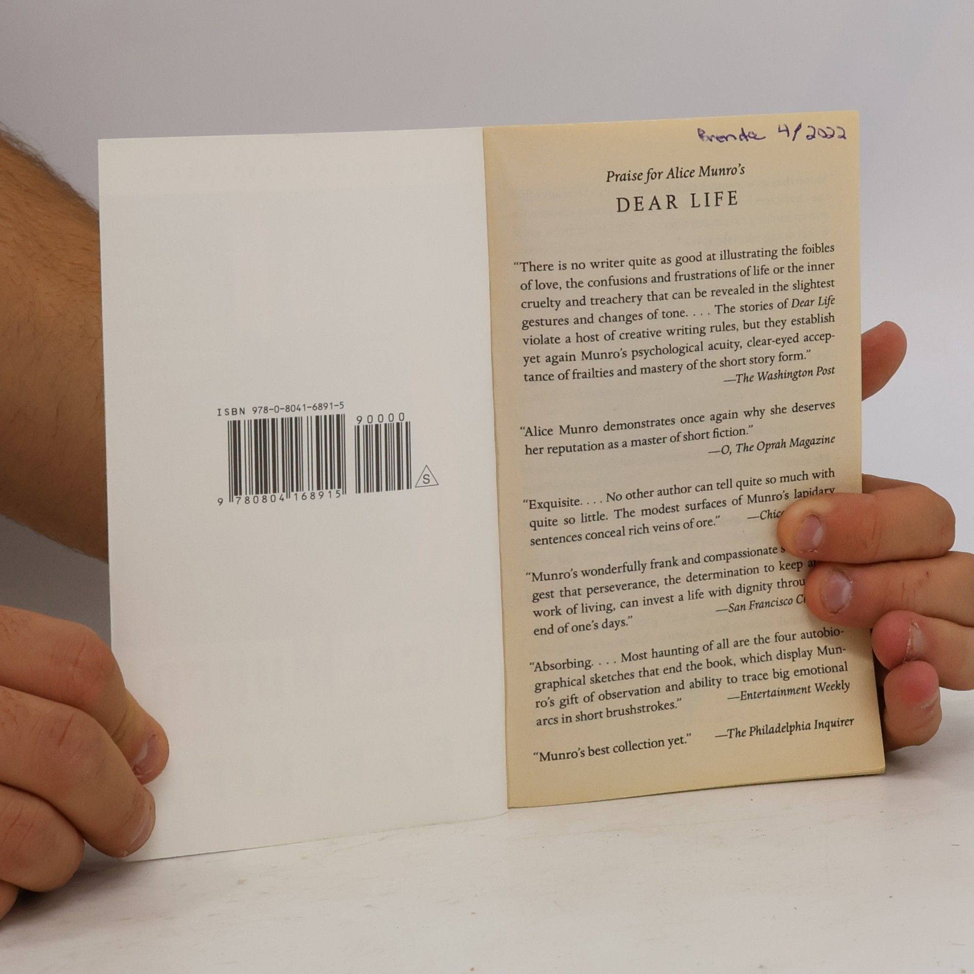 Alice Munro Dear Life
