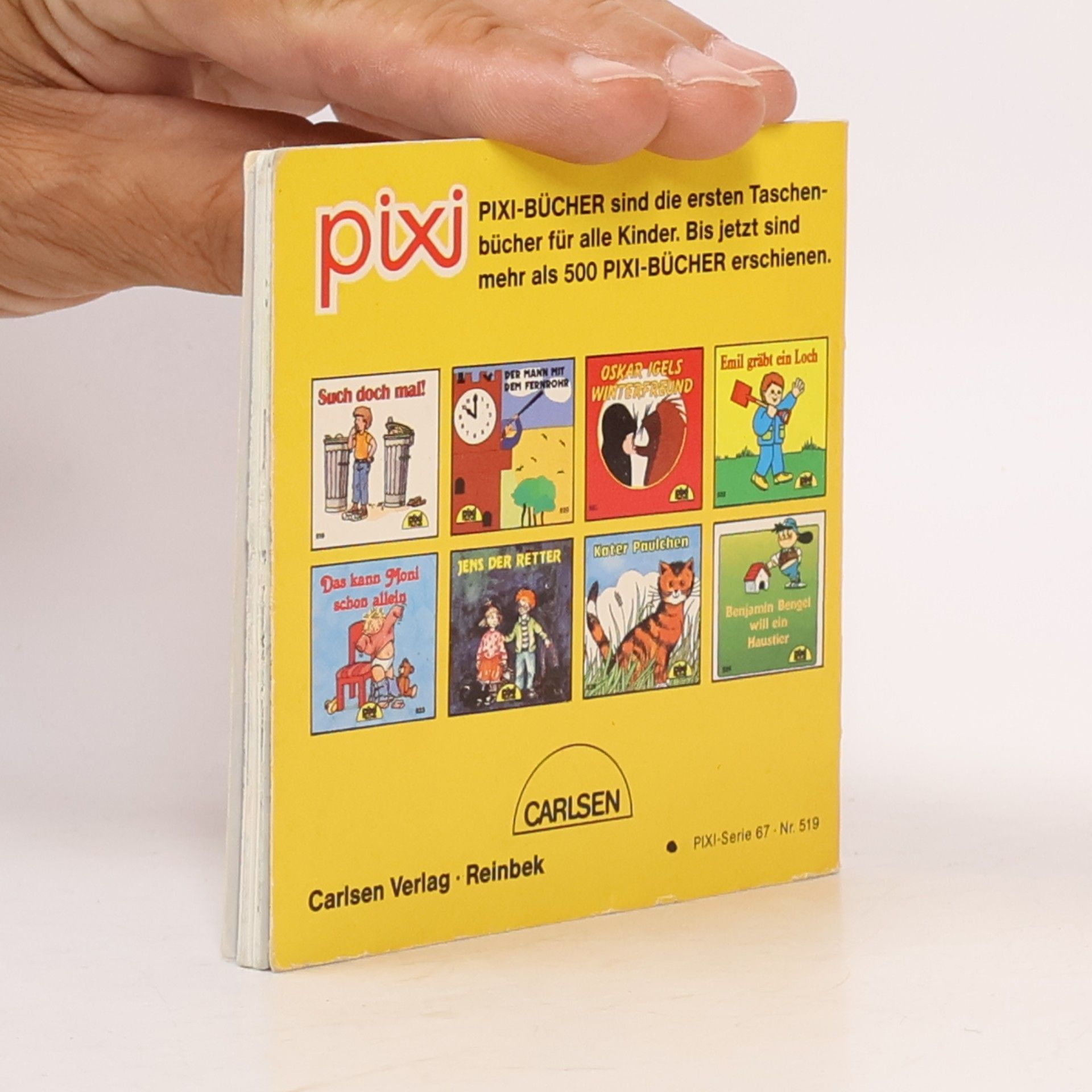 Karlheinz Walther Pixi-Bücher: Serie 67 Gute-Nacht-Geschichten - 519: Such doch mal!