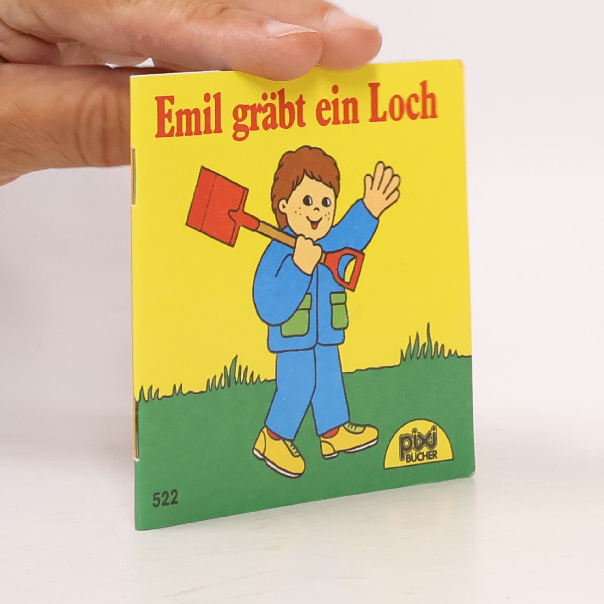 Svend Ahnström Pixi-Bücher - 522: Emil gräbt ein Loch