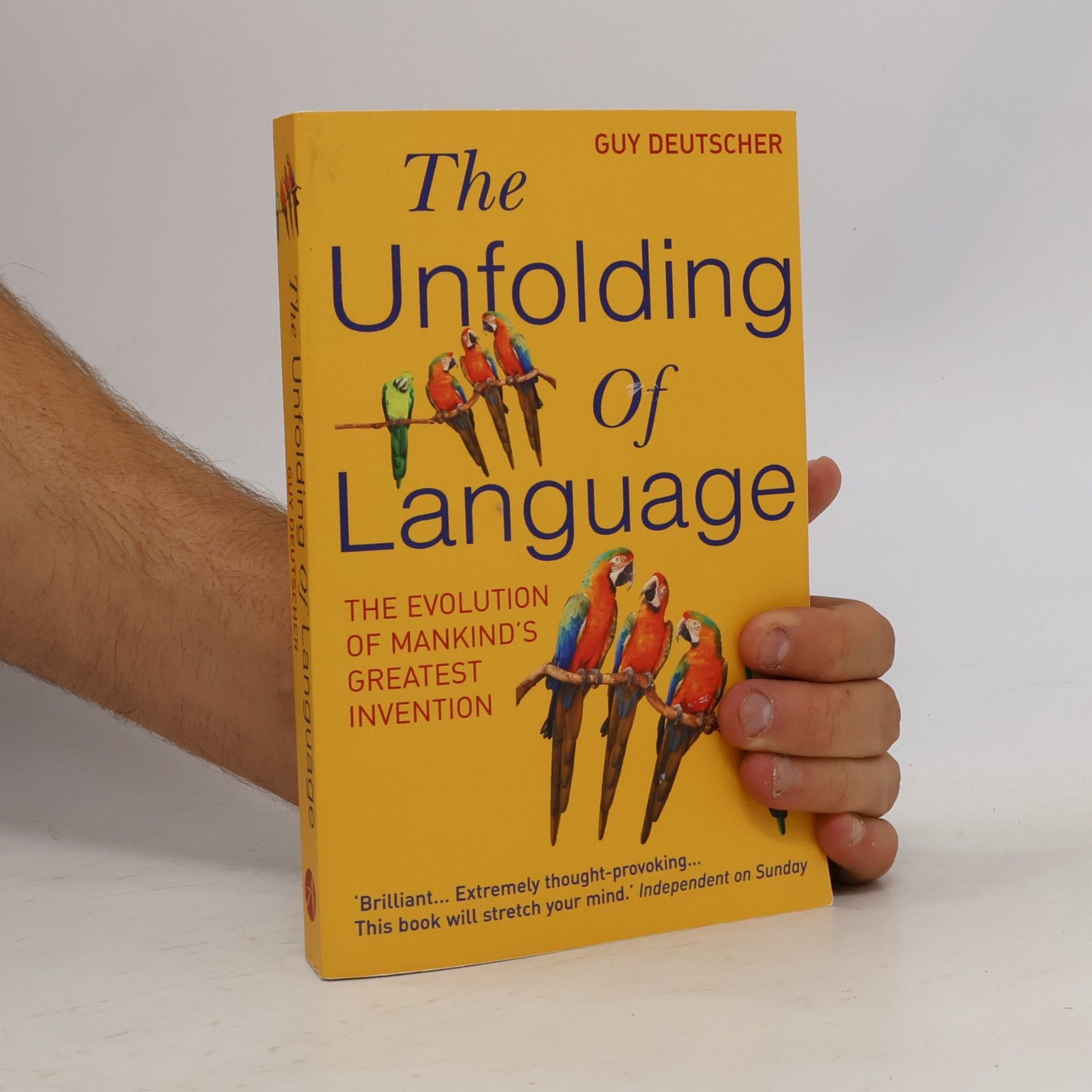 Guy Deutscher The Unfolding Of Language