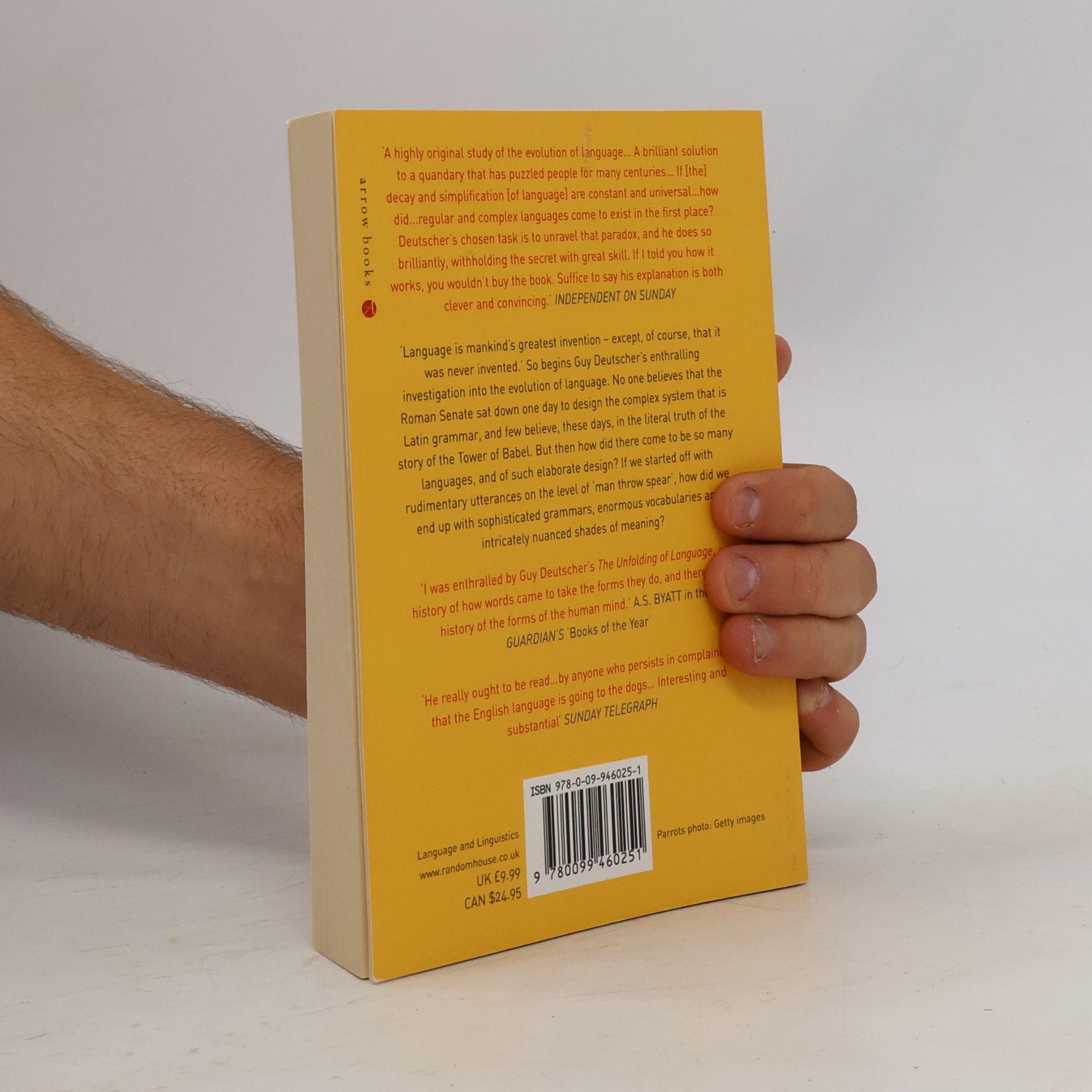Guy Deutscher The Unfolding Of Language