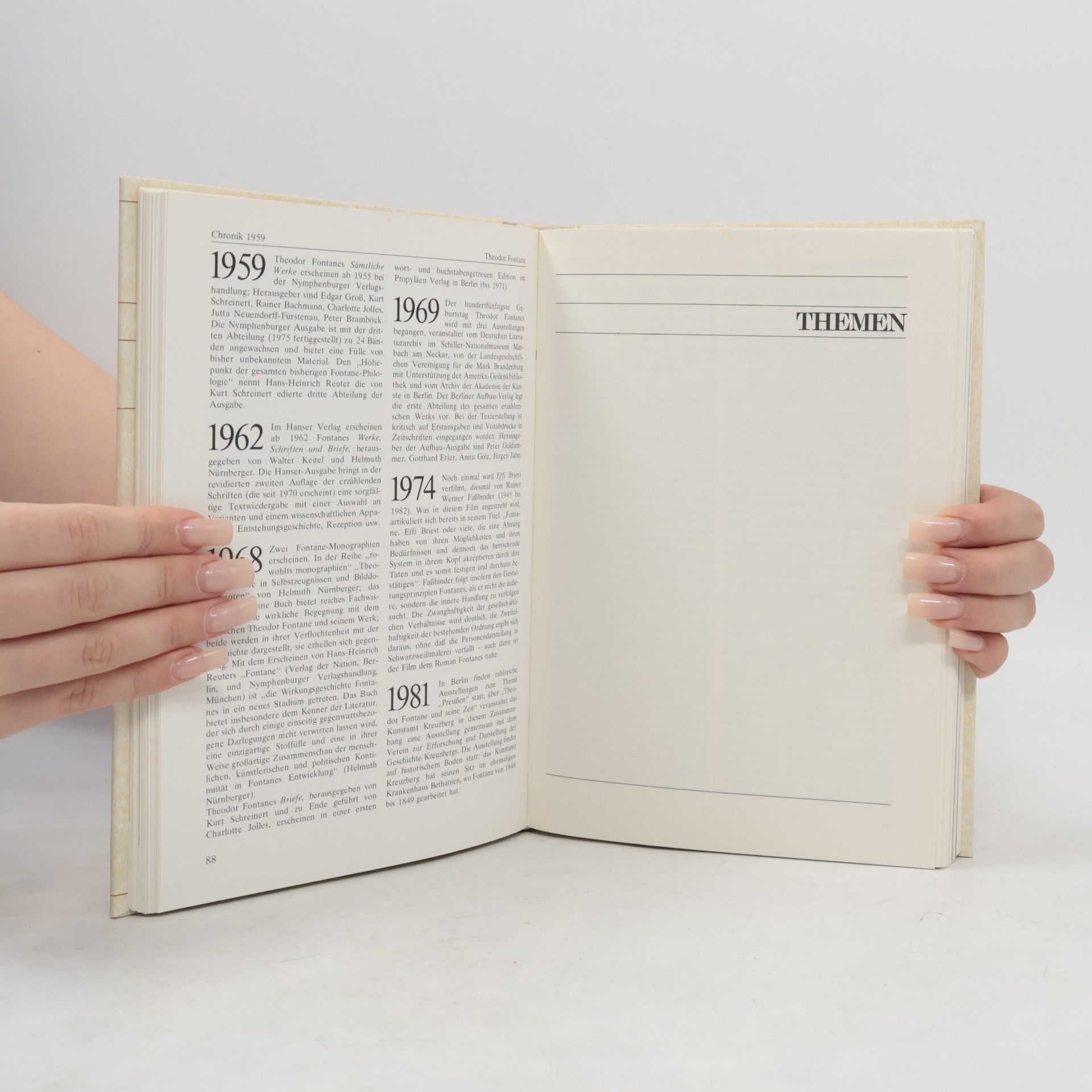 Various authors Die grossen klassiker Literatur 21. Fontane